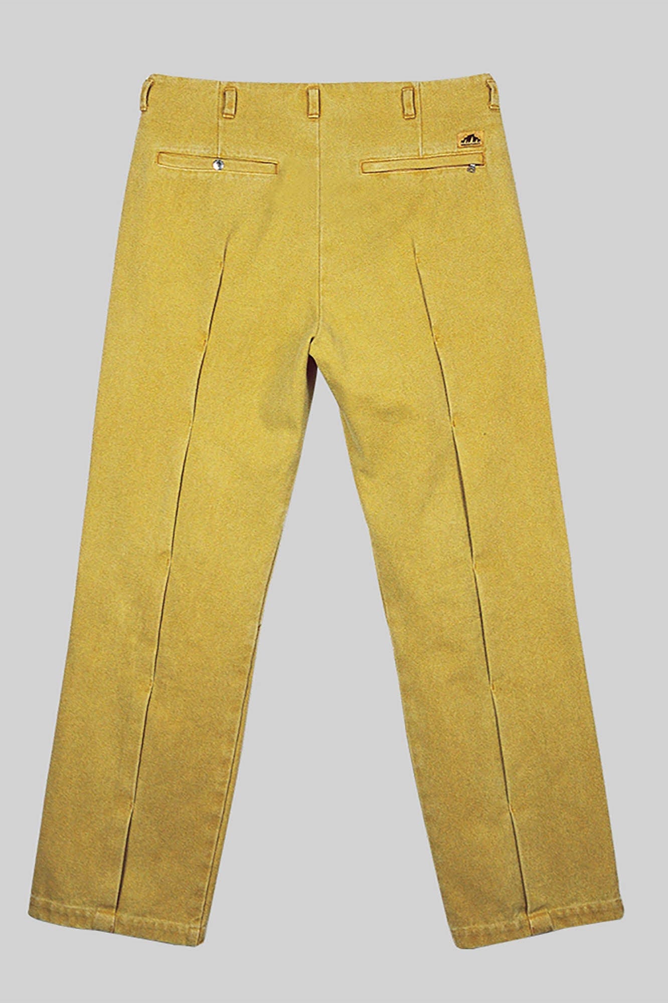 URBAN+FOREST Spliced Pleated Hunting Pants-Pants-S-Yellow-Free Shipping Leatheretro