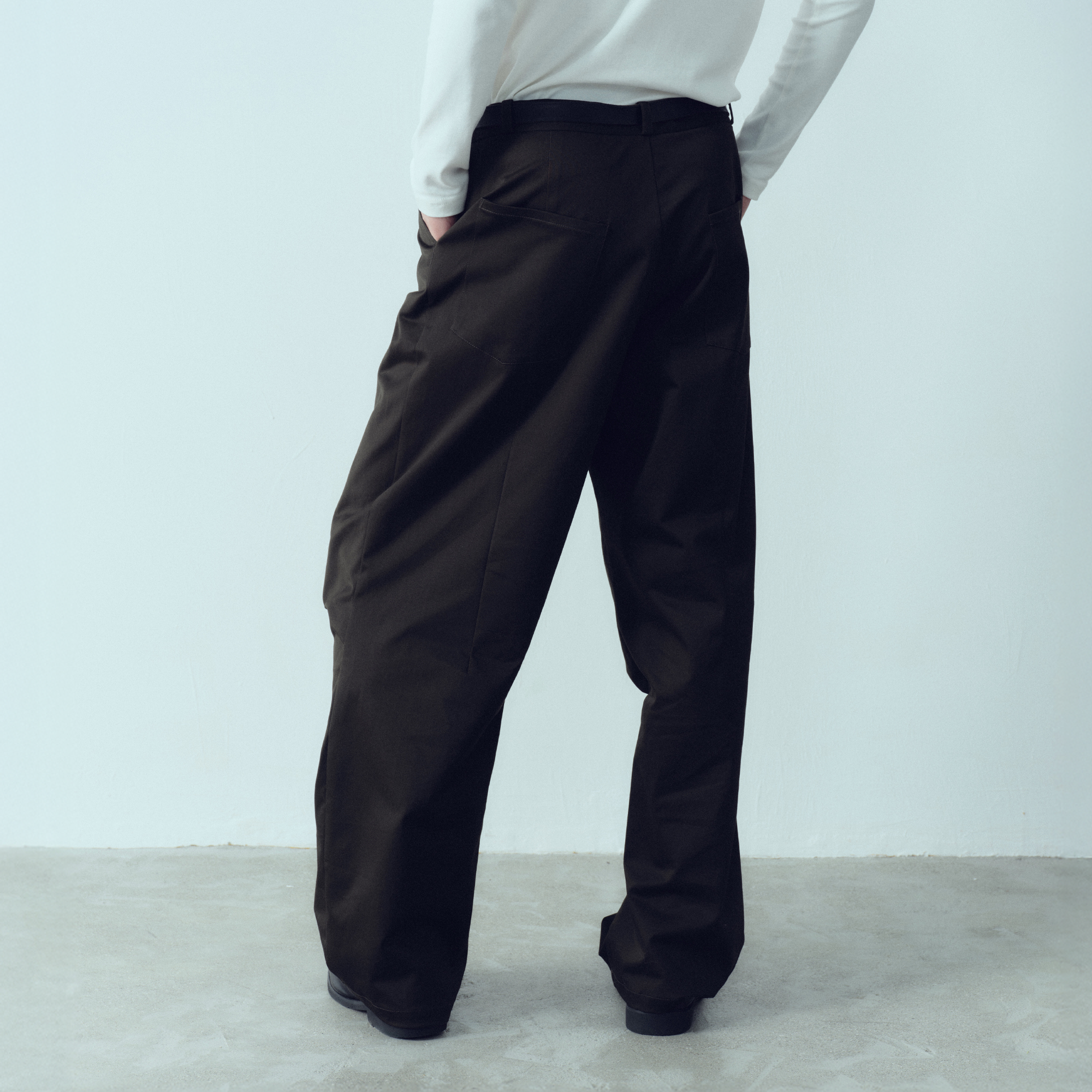 KADAKADA Deconstructed Apron-Wrap Trousers-Pants-M-Free Shipping Leatheretro