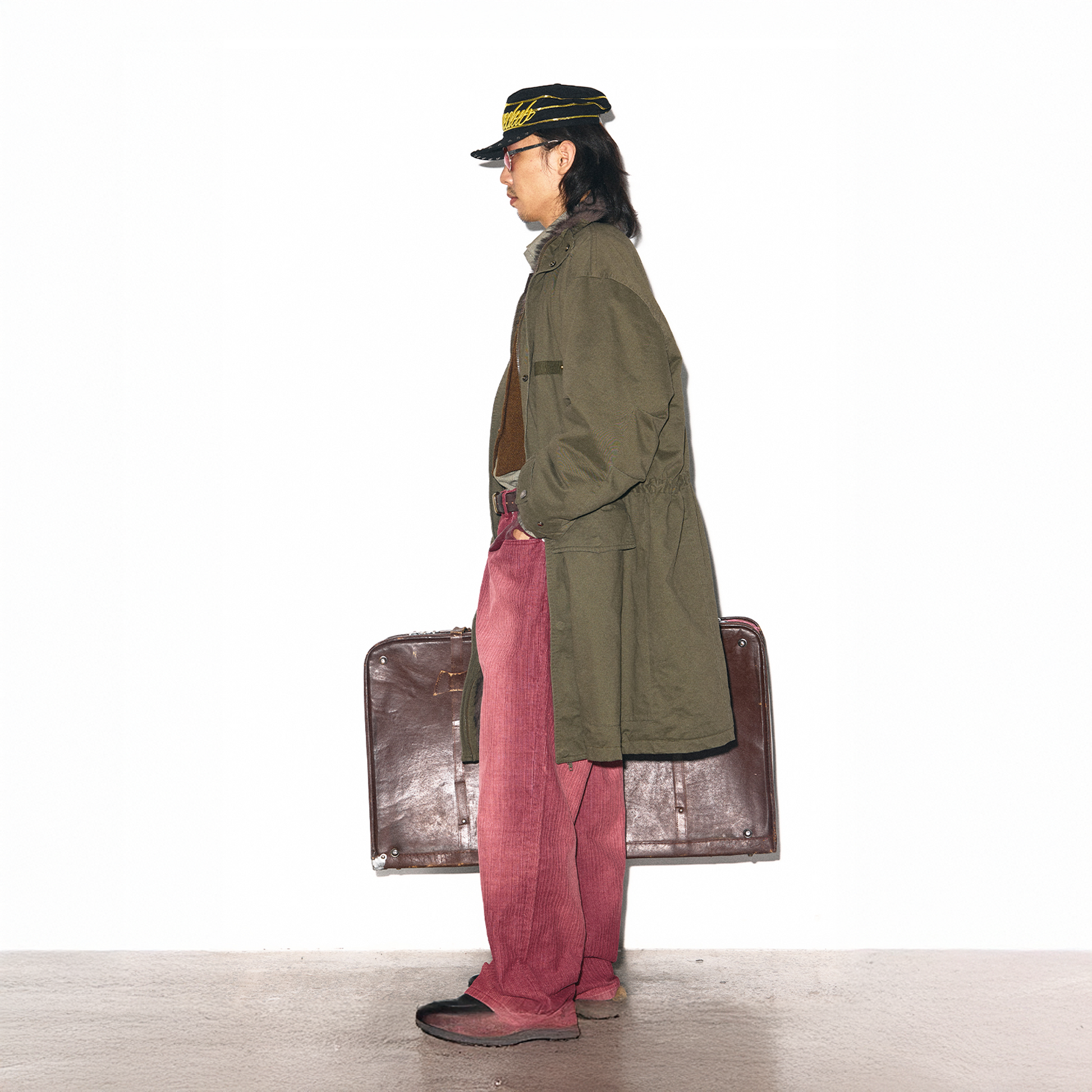 TRECLUB Retro Faux Fur Lining Oversized Parka-Jacket-S (1)(Preorder)-Free Shipping Leatheretro