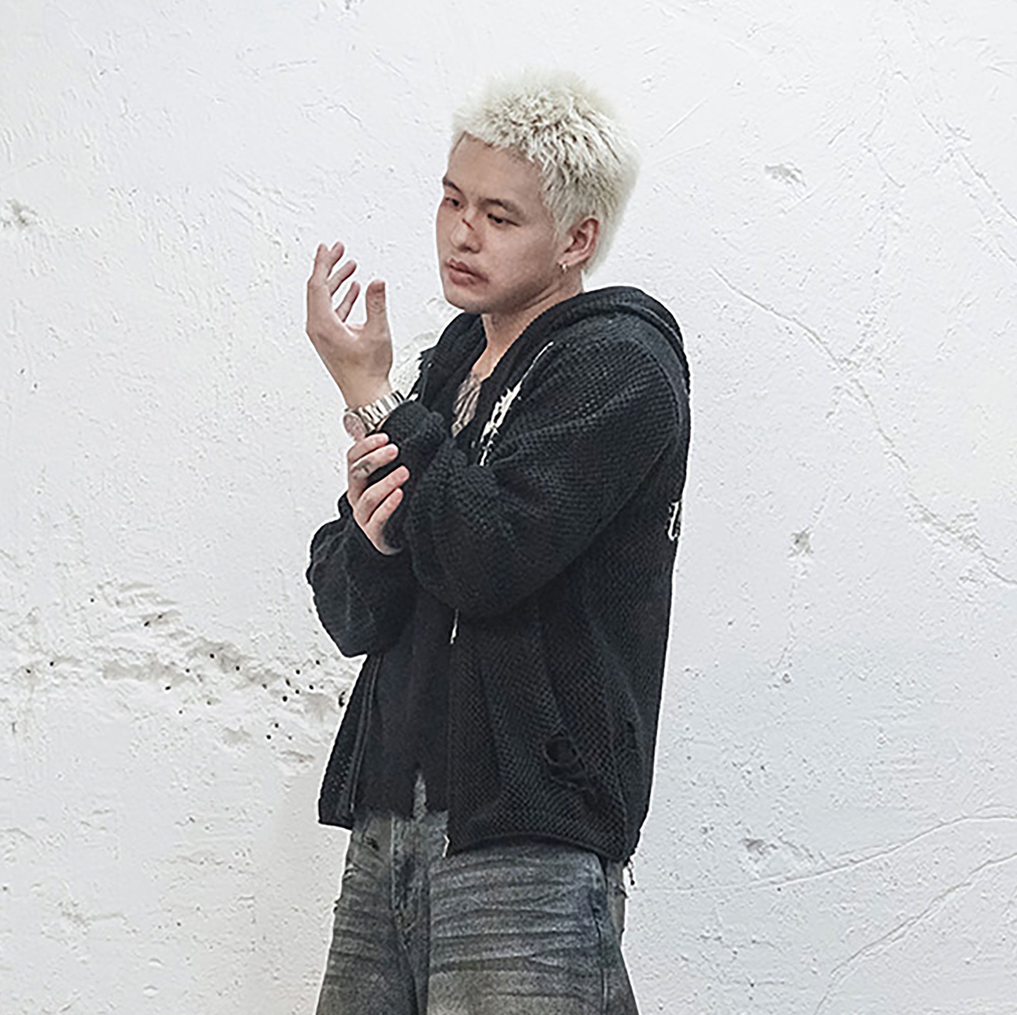 UNDERWATER Hellbound Wing Hooded Zip-Up Cardigan-Jacket-S-Free Shipping Leatheretro