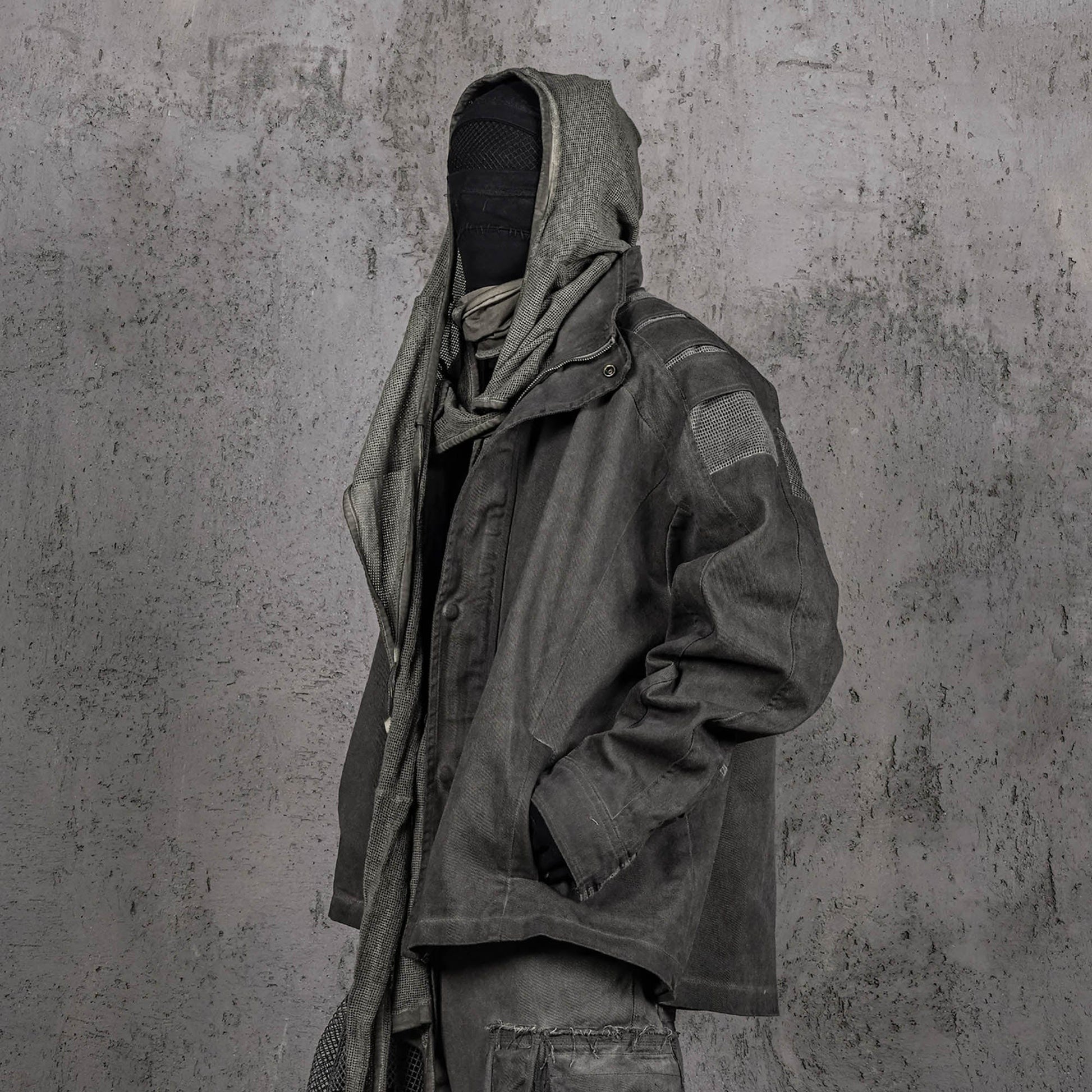 UNDERWATER Scavenger Heavyduty Mesh Oversized Jacket-Jacket-S-Free Shipping Leatheretro