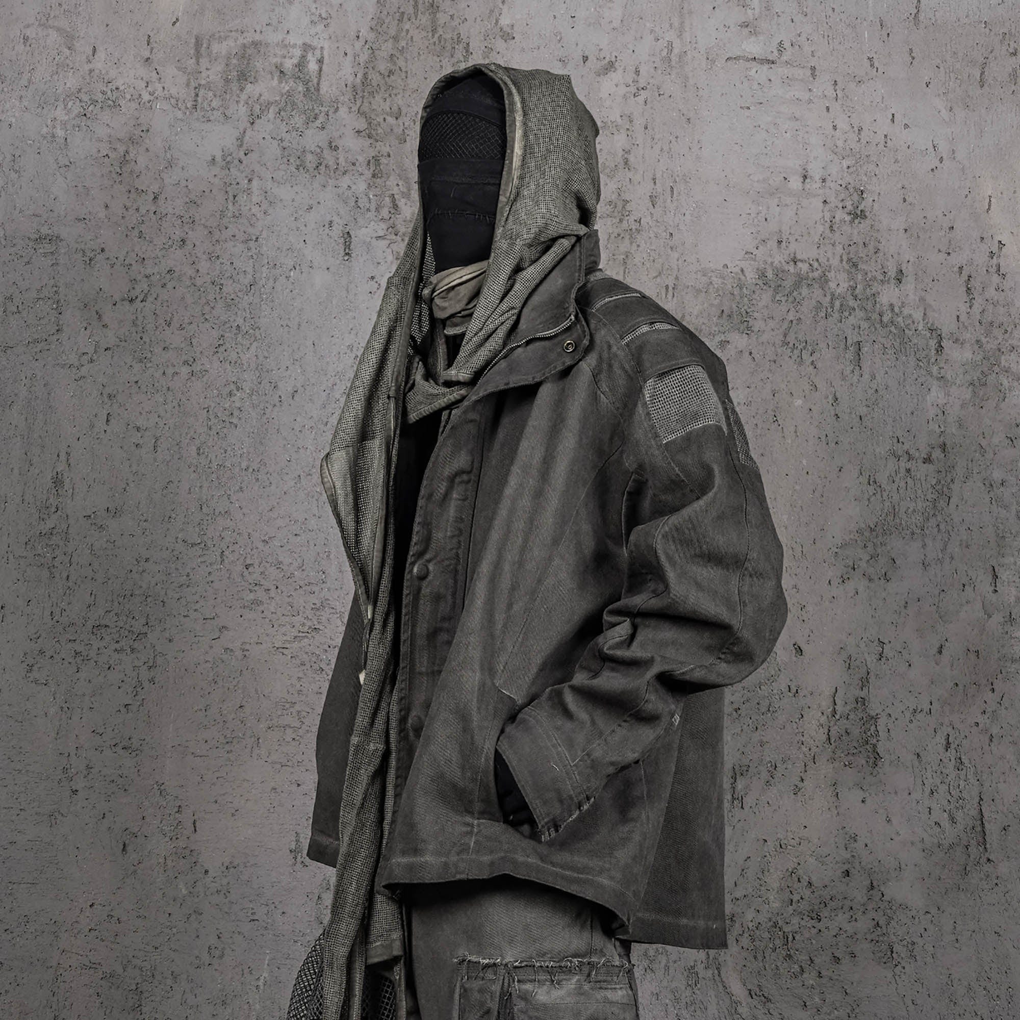 UNDERWATER Scavenger Heavyduty Mesh Oversized Jacket-Jacket-S-Free Shipping Leatheretro