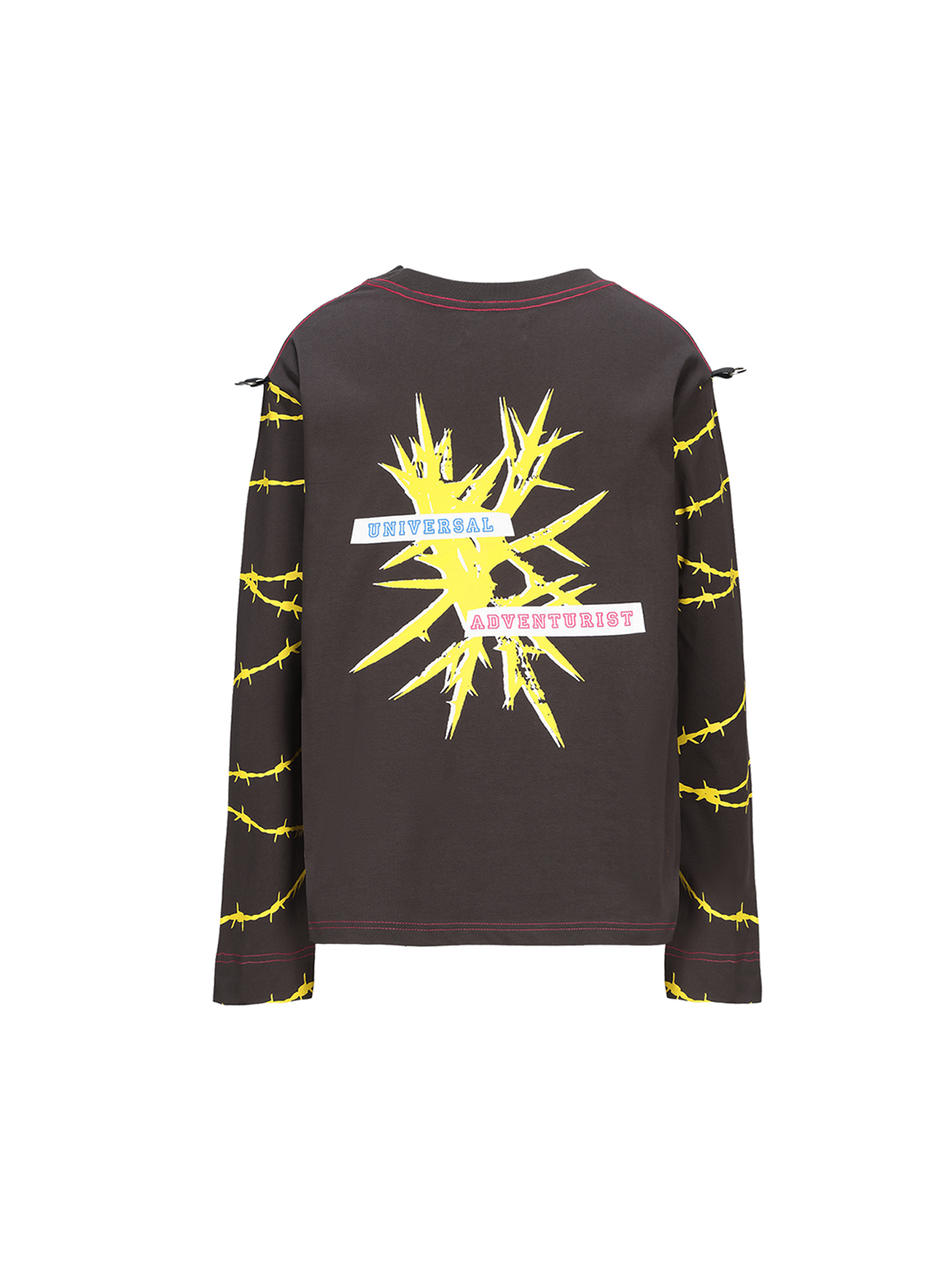CYCYCY Punk Cartoon Mouse Graphic Long-Sleeve Tee-L/S Tee-S-Free Shipping Leatheretro