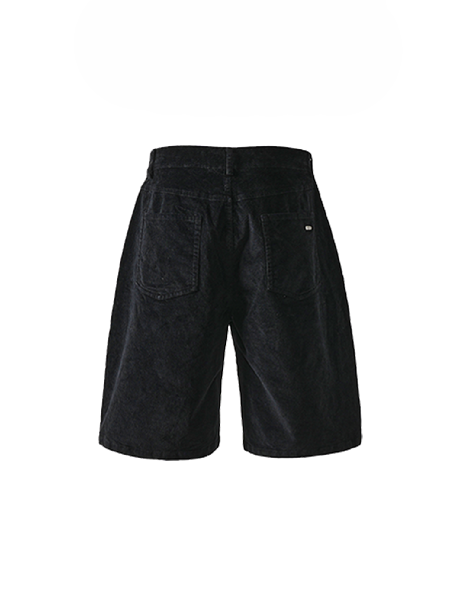 PMW Corduroy Straight-Leg Shorts-Shorts-S-Free Shipping Leatheretro