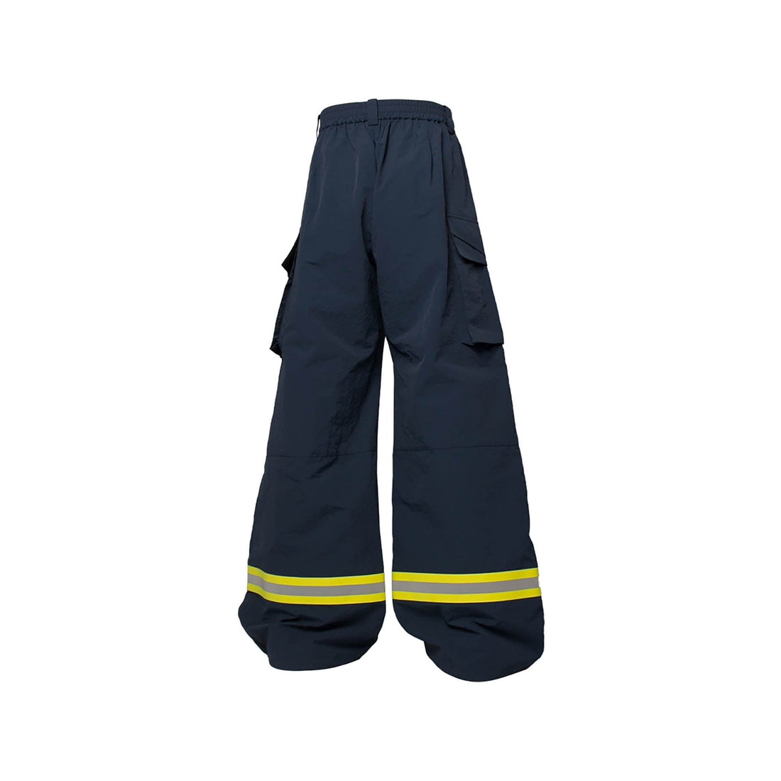 RELABEL Reflective Wide-Leg Firefighter Cargo-Pants-S-Free Shipping Leatheretro