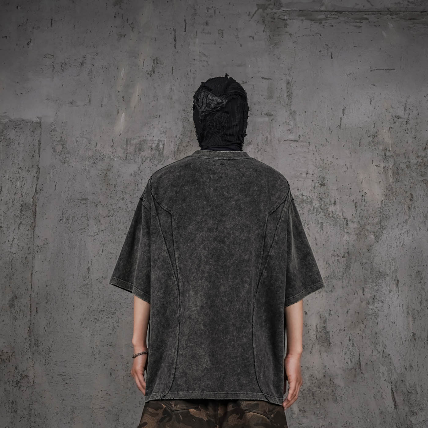 UNDERWATER Wasteland Devil Structure T-Shirt Black-T Shirt-S-Free Shipping Leatheretro