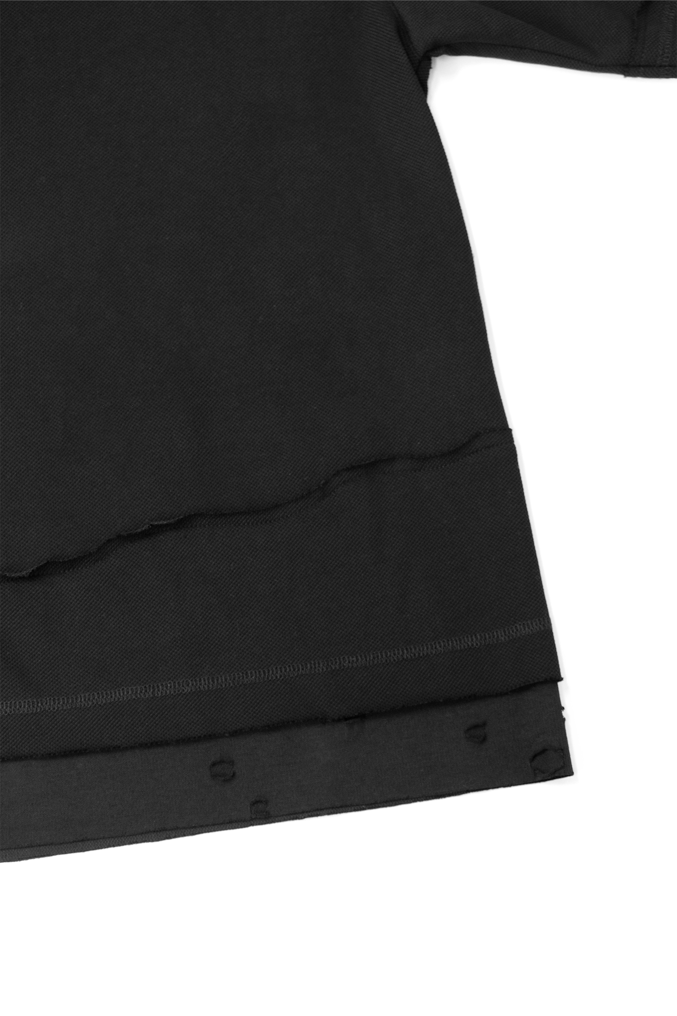 RELABEL Spliced Embroidered Polo Shirt-T Shirt-XS-Free Shipping Leatheretro