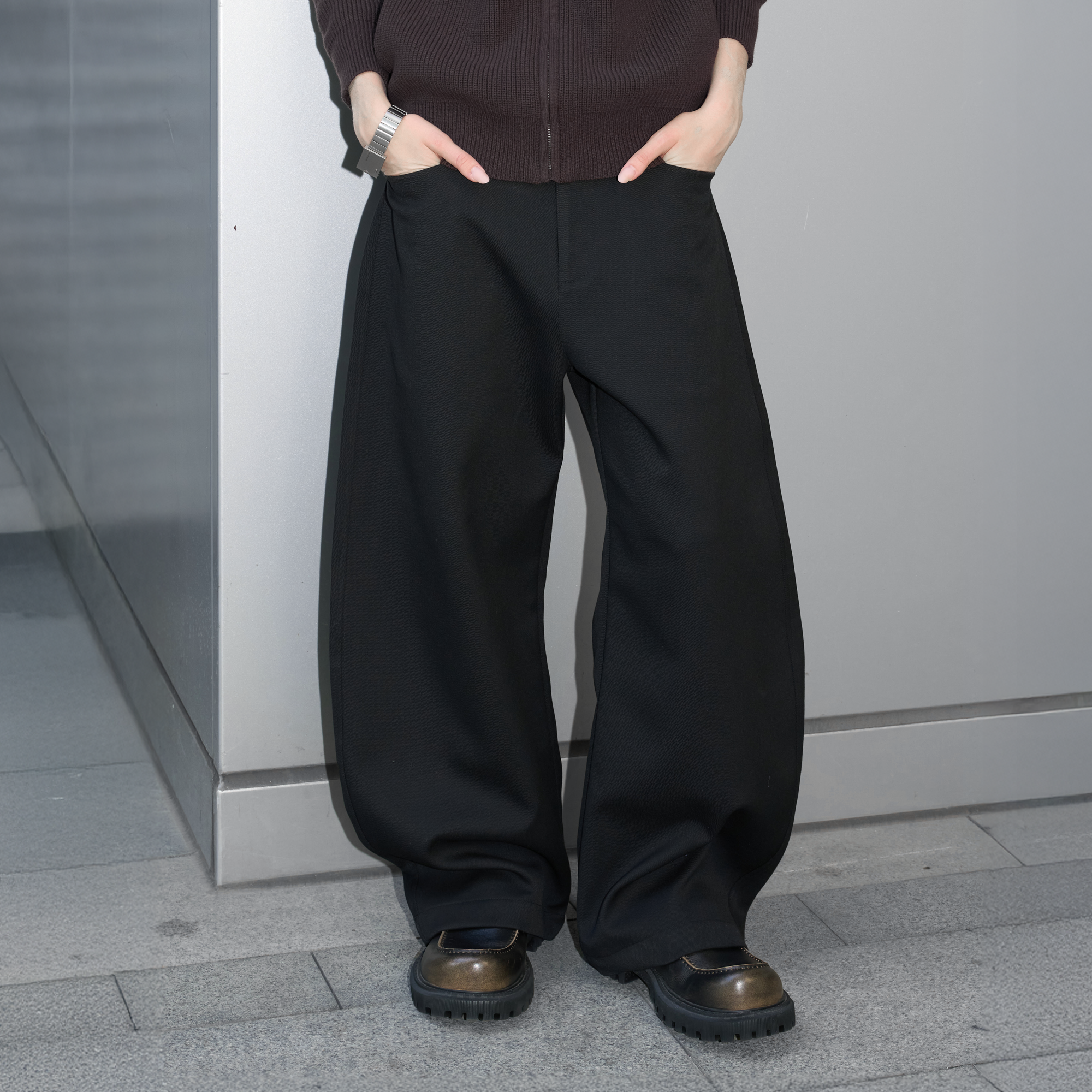 LABELROOM Essential Barrel Pants