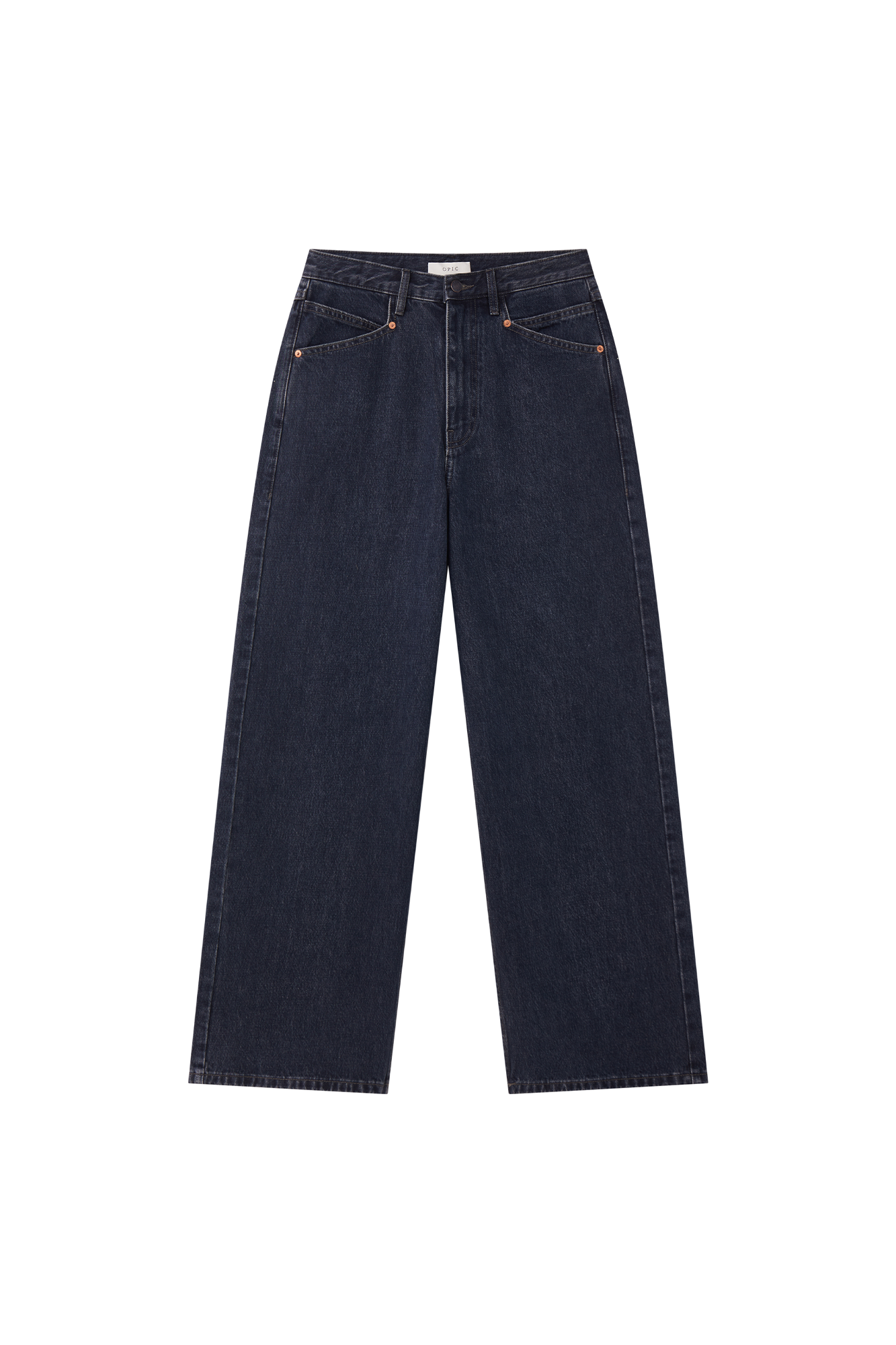 OPICLOTH Retro Washed Straight-Leg Jeans-Jeans-XS-Free Shipping Leatheretro