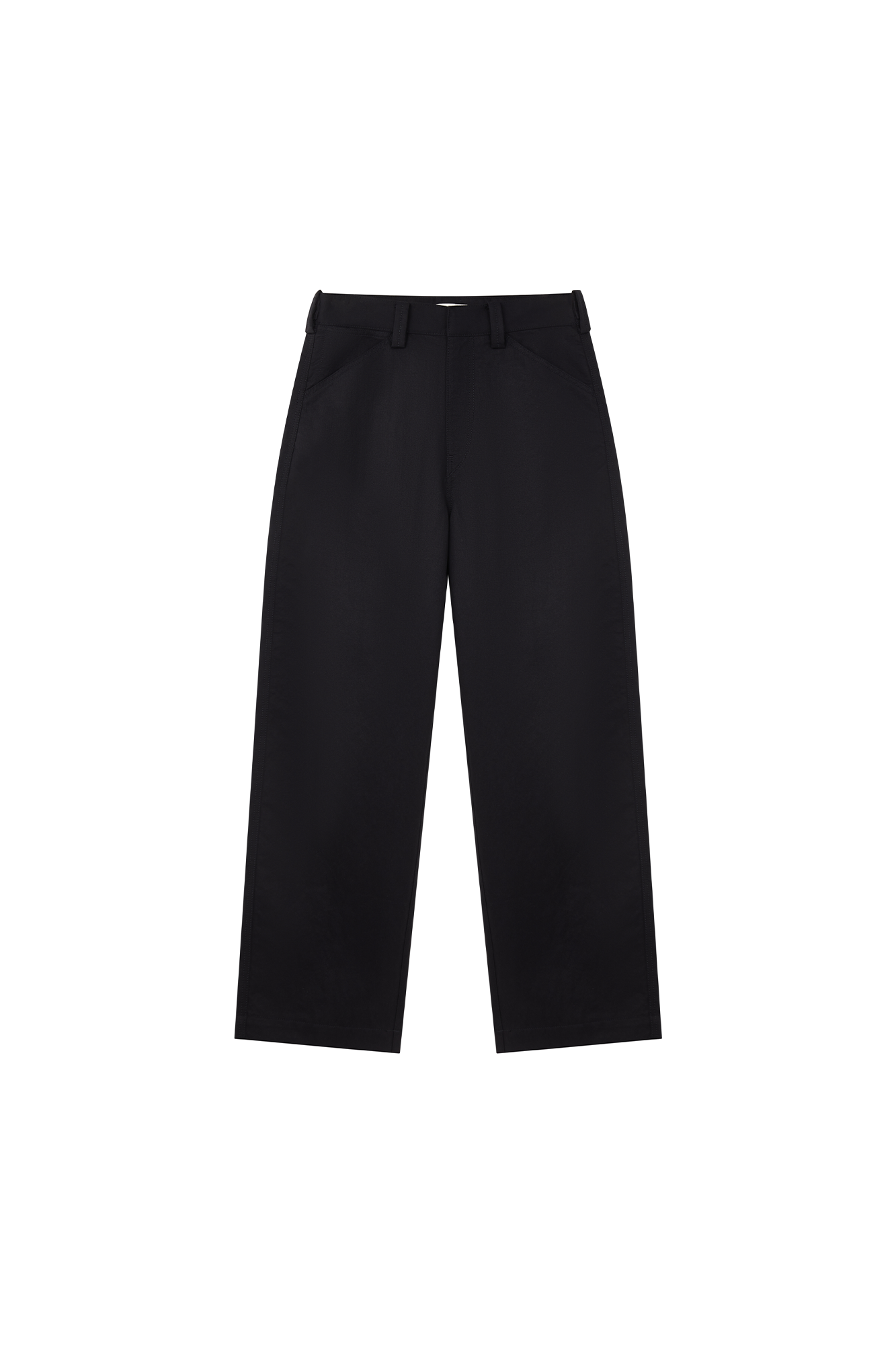 OPICLOTH Adjustable Buckle Straight-Leg Trousers-Pants-XS-Free Shipping Leatheretro