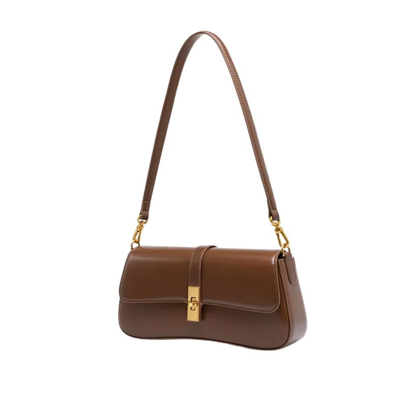 Casual Mini Purse for Everyday Use Fashion Handbag-Handbags-Coffee-Free Shipping Leatheretro