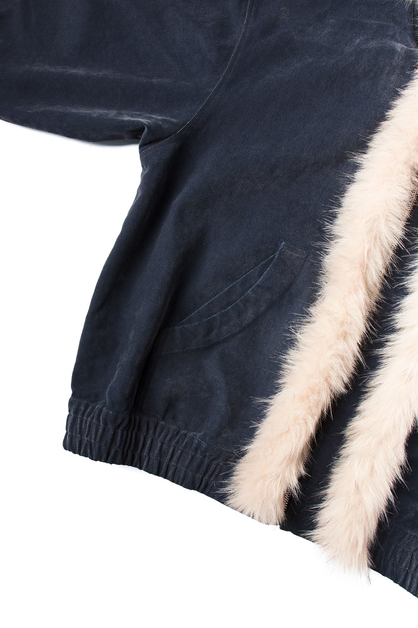 RELABEL Detachable Faux Fur Trim Hooded Jacket-Jacket-XS-Free Shipping Leatheretro