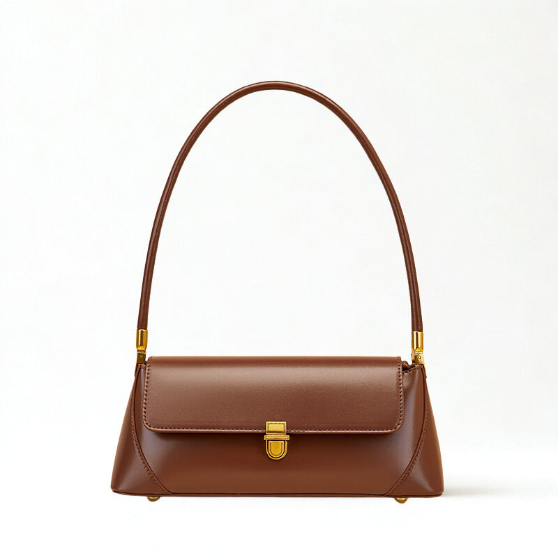 Women Summer French Shoulder Bag - Retro Style Luxury Piece-Shoulder Bag-Black-Free Shipping Leatheretro