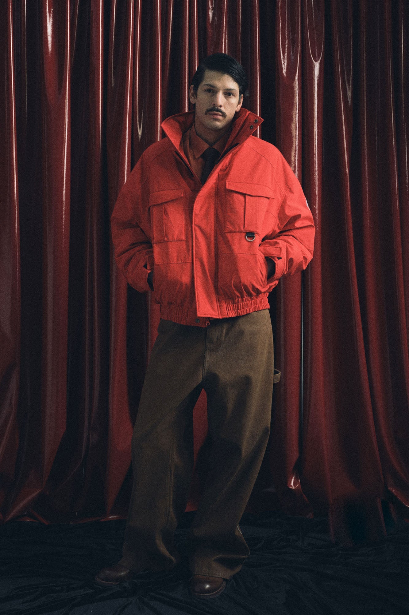 TRECLUB Utility Multi-Pocket Patrol Jacket-Jacket-S (Preorder)-Free Shipping Leatheretro