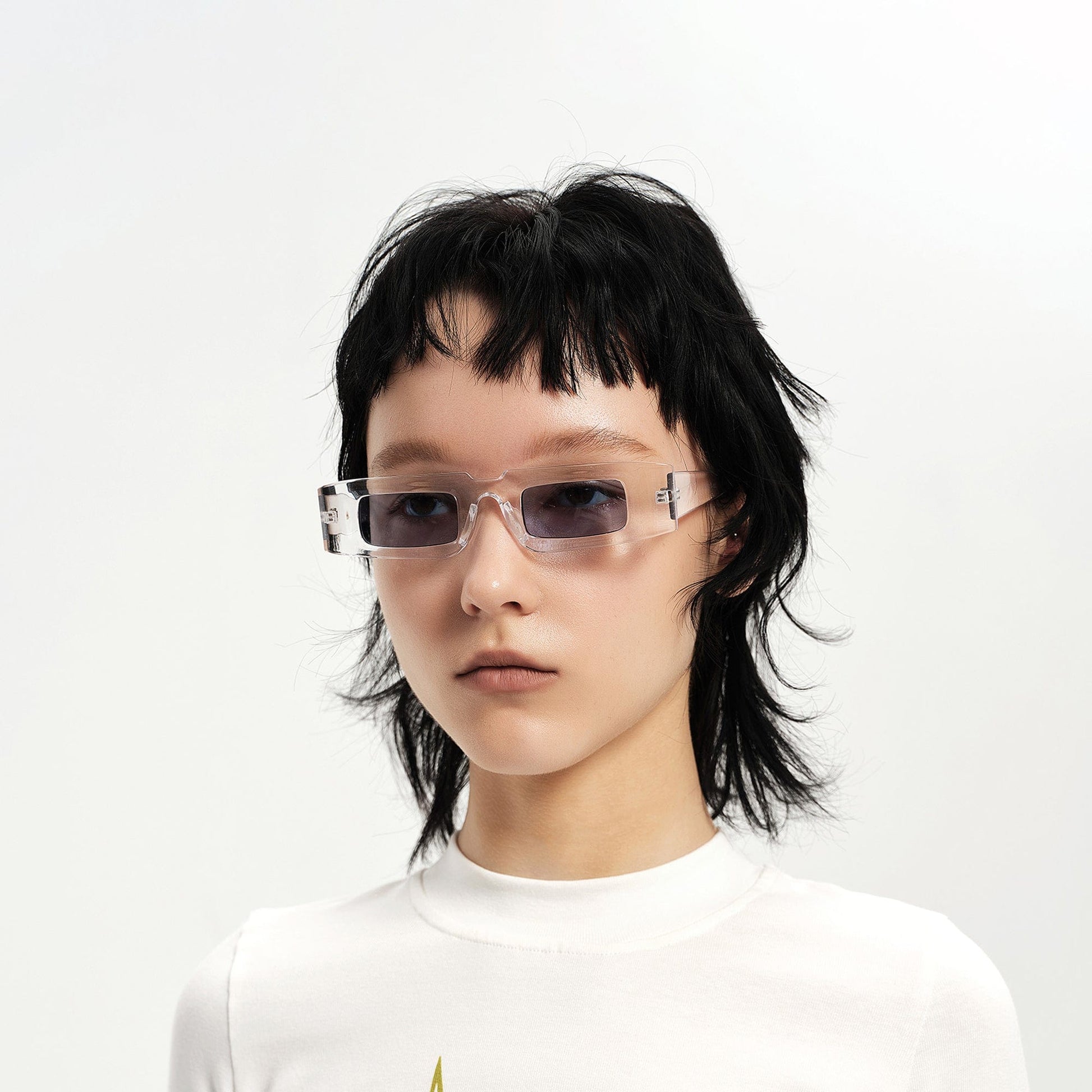 DAMAGE ASIA OPTICALS The Square Bold Frame Sunglasses-Sunglasses-One Size-Red-Free Shipping Leatheretro