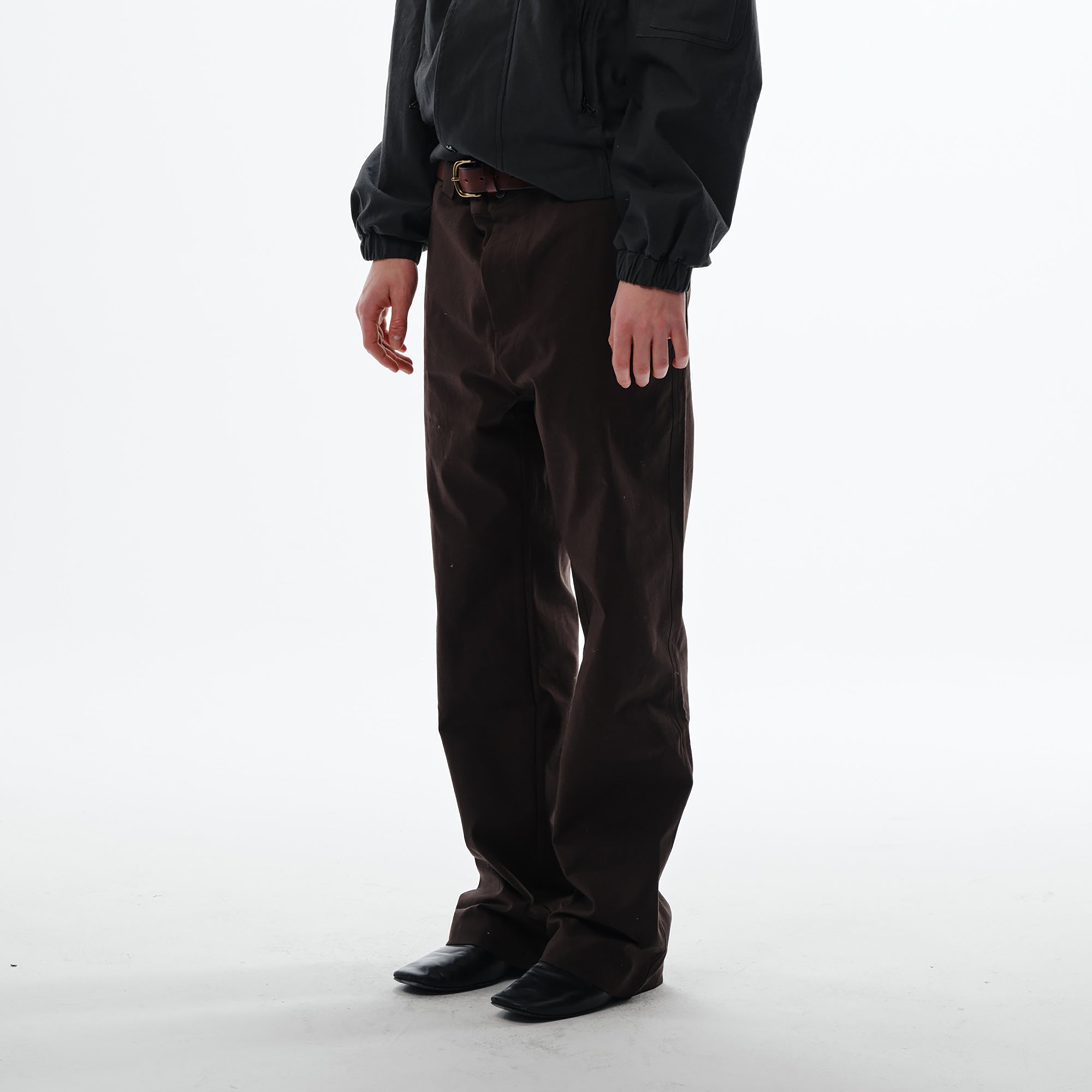 TRECLUB Retro Straight-Leg Trousers-Pants-S-Free Shipping Leatheretro