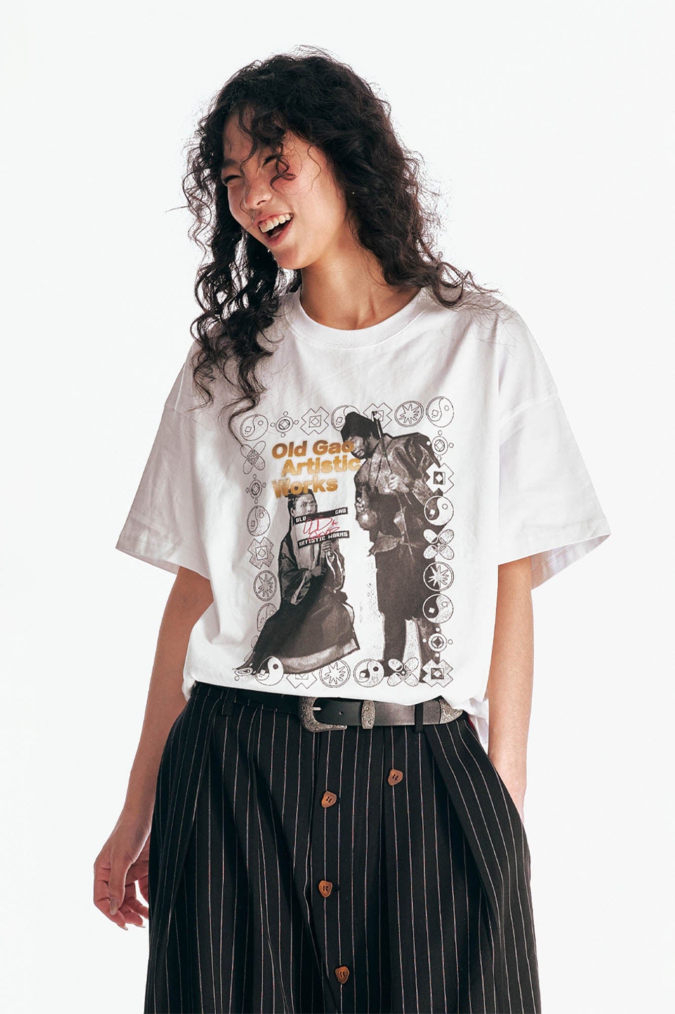 1997 POSTOFFICE Retro HK Movie T-Shirt-T Shirt-S-Black-Free Shipping Leatheretro