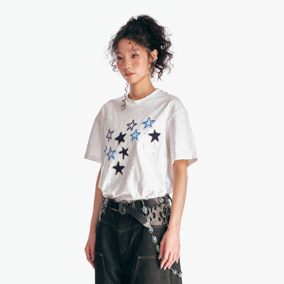 1997 POSTOFFICE Star Parade T-Shirt-T Shirt-S-Free Shipping Leatheretro