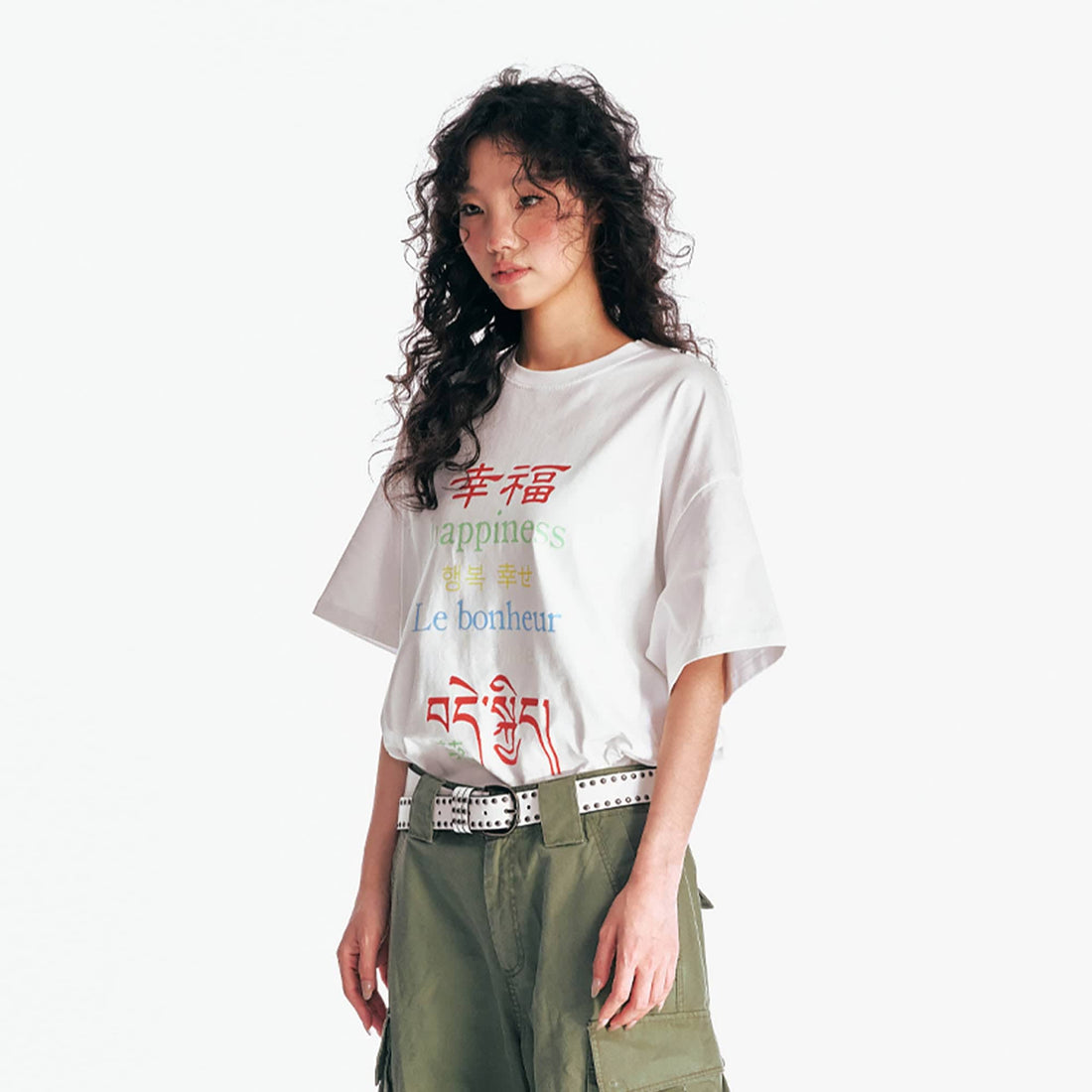 1997 POSTOFFICE The Happiness T-Shirt-T Shirt-S-Free Shipping Leatheretro