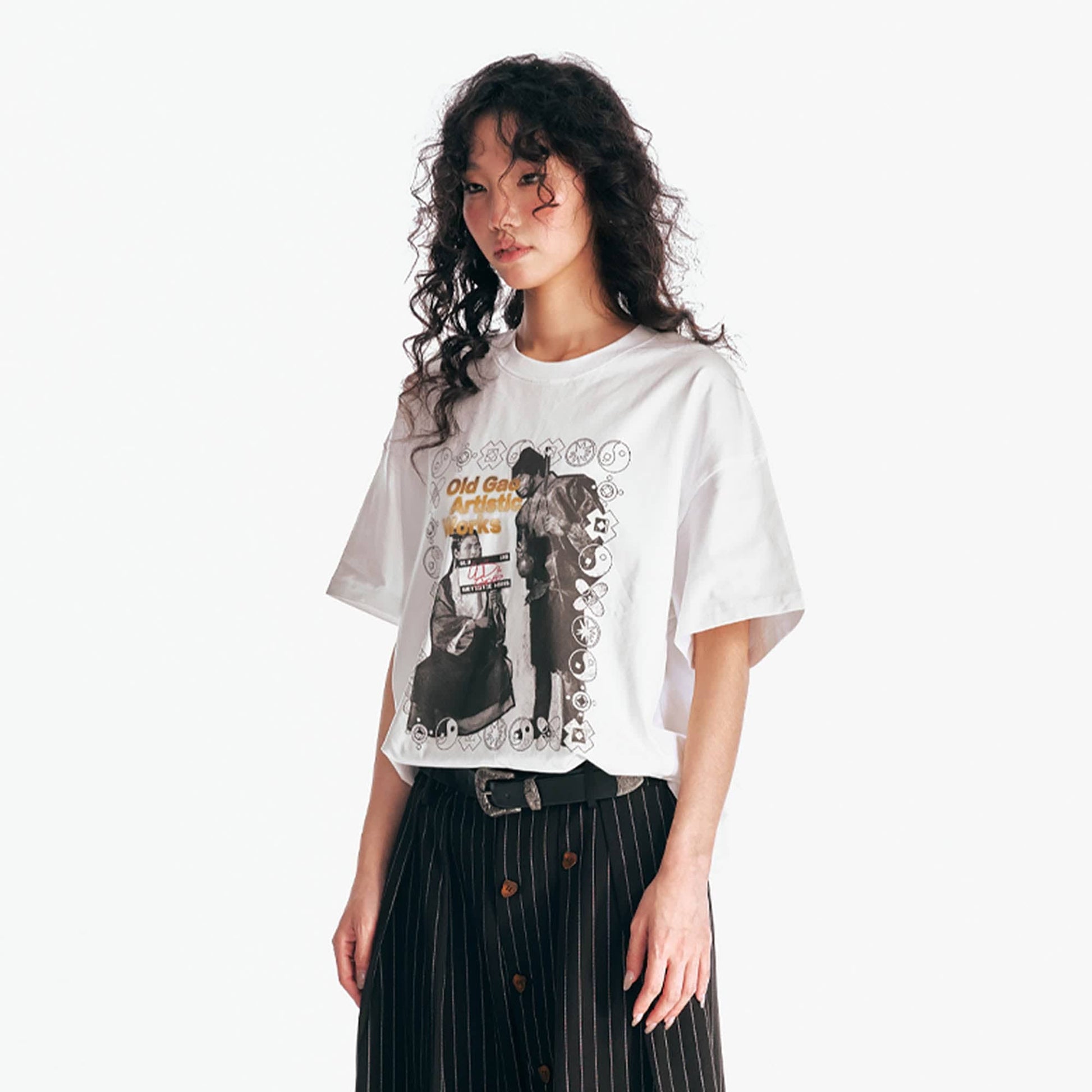 1997 POSTOFFICE Retro HK Movie T-Shirt-T Shirt-S-White-Free Shipping Leatheretro