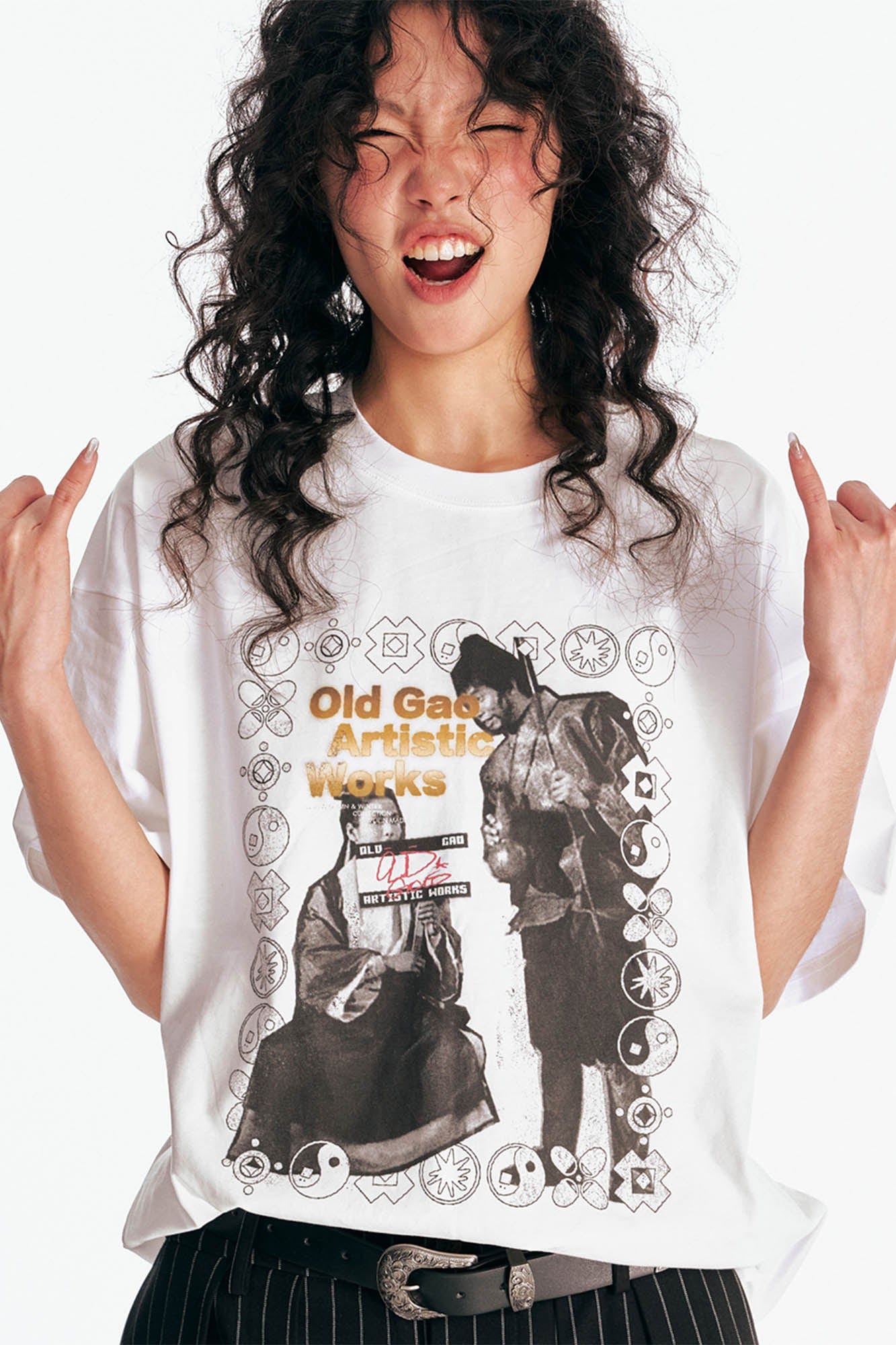 1997 POSTOFFICE Retro HK Movie T-Shirt-T Shirt-S-Black-Free Shipping Leatheretro