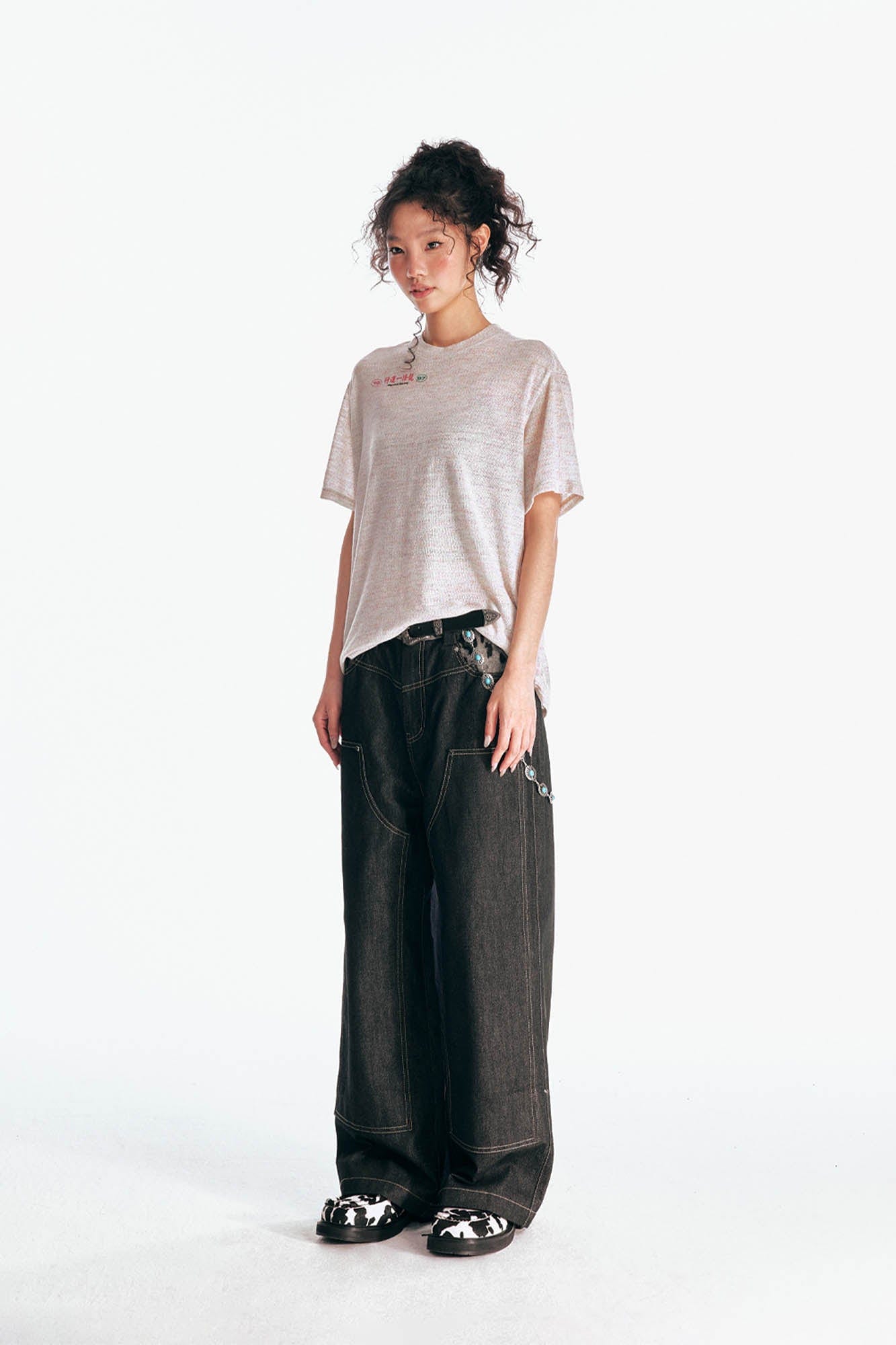 1997 POSTOFFICE The Lucky Heathered T-Shirt-T Shirt-S-Free Shipping Leatheretro