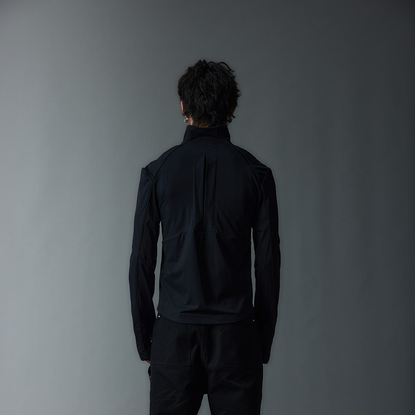 WHISTLEHUNTER Glacier Shuttle Spliced Slim Fit Jacket-Jacket-S-Grey-Free Shipping Leatheretro