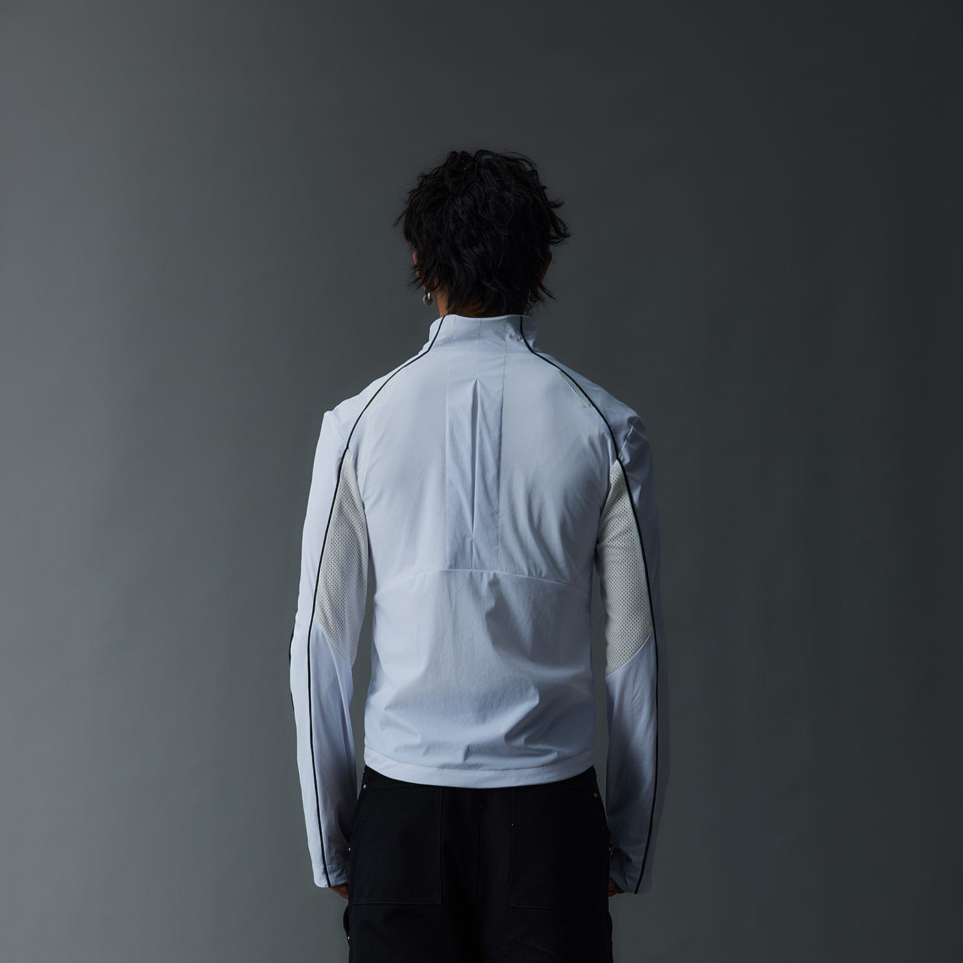 WHISTLEHUNTER Glacier Shuttle Spliced Slim Fit Jacket-Jacket-S-Grey-Free Shipping Leatheretro