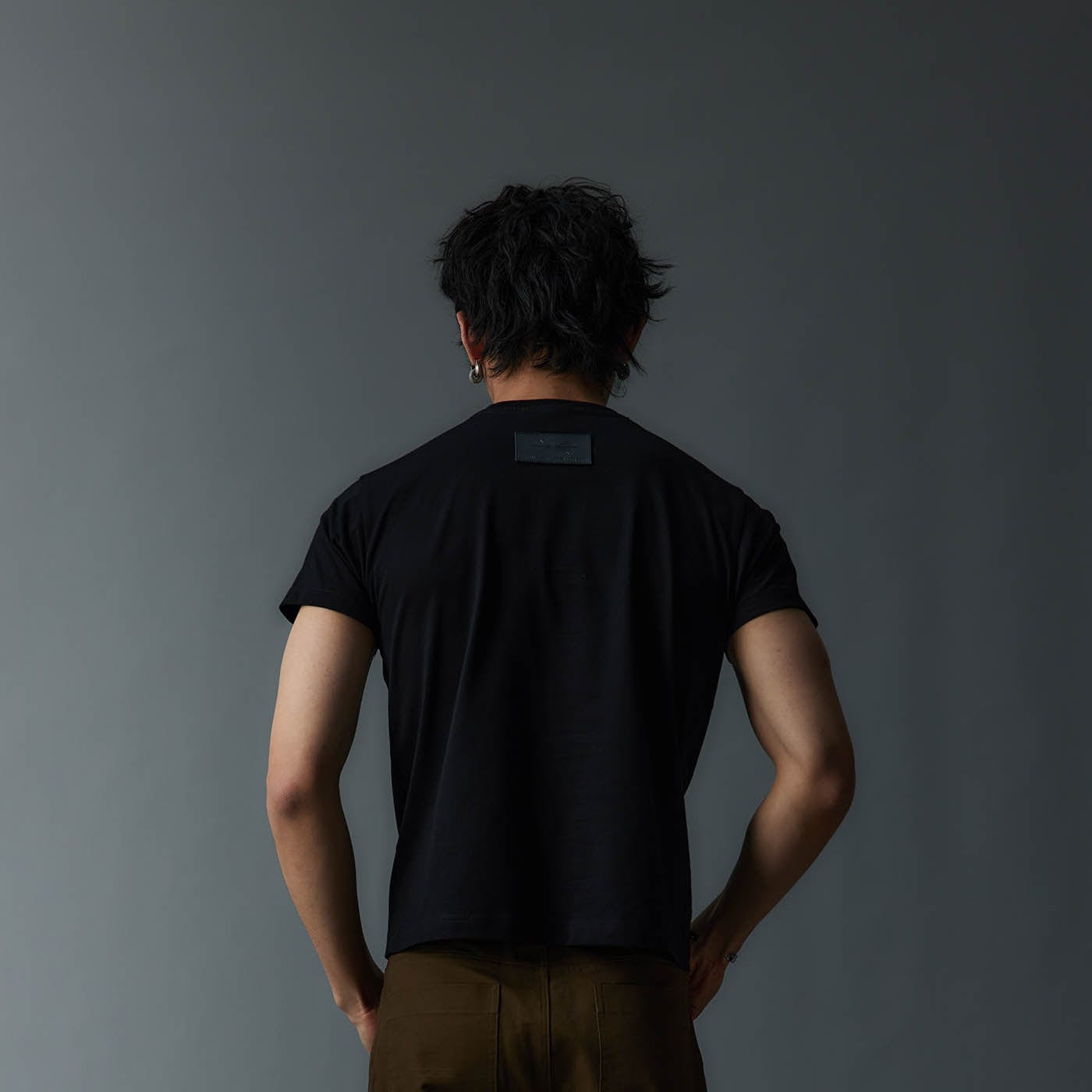 WHISTLEHUNTER Classic Leather-Tag T-Shirt-T Shirt-S-Black-Free Shipping Leatheretro