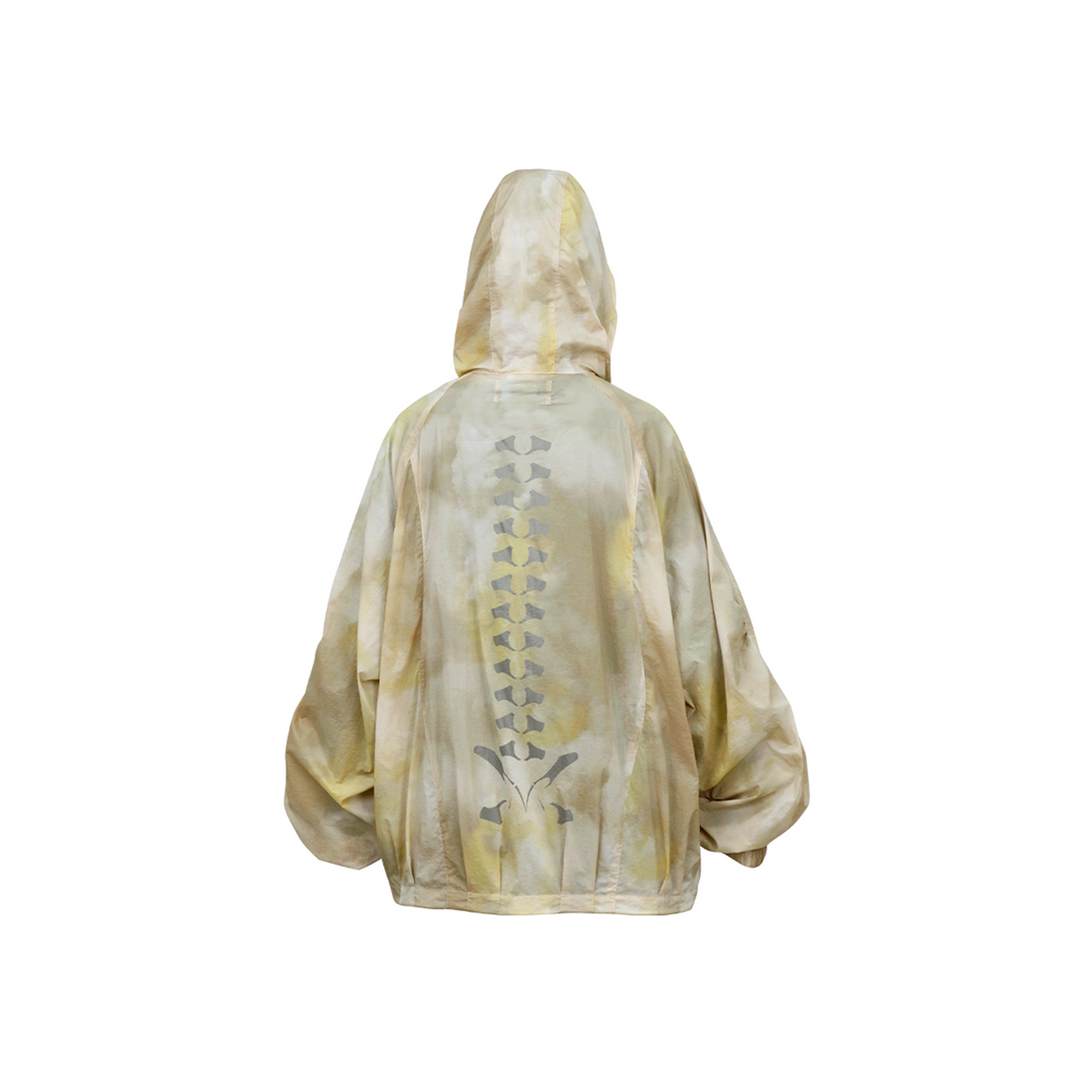 RELABEL Acid-Wash Balloon Hem Hooded Jacket Yellow-Jacket-XS (Preorder)-Free Shipping Leatheretro