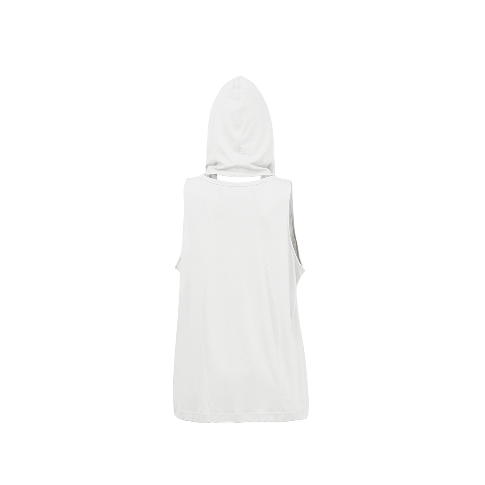 RELABEL Tencel Wool Hooded Ruched Tank Top-Tank Top-S (Preorder)-Green-Free Shipping Leatheretro