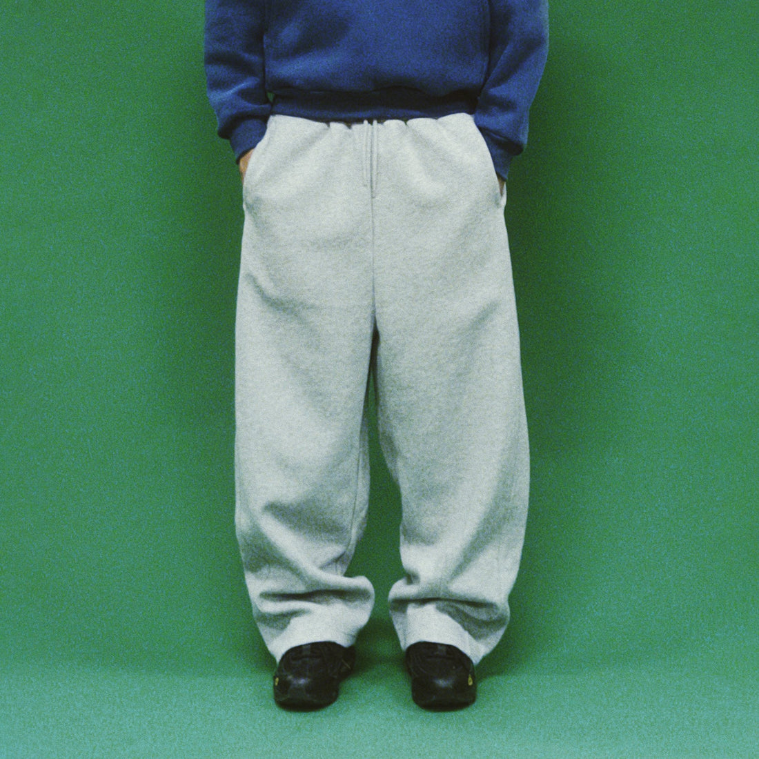 EVETS Embroidered Essential Straight Sweatpants-Pants-S-Free Shipping Leatheretro