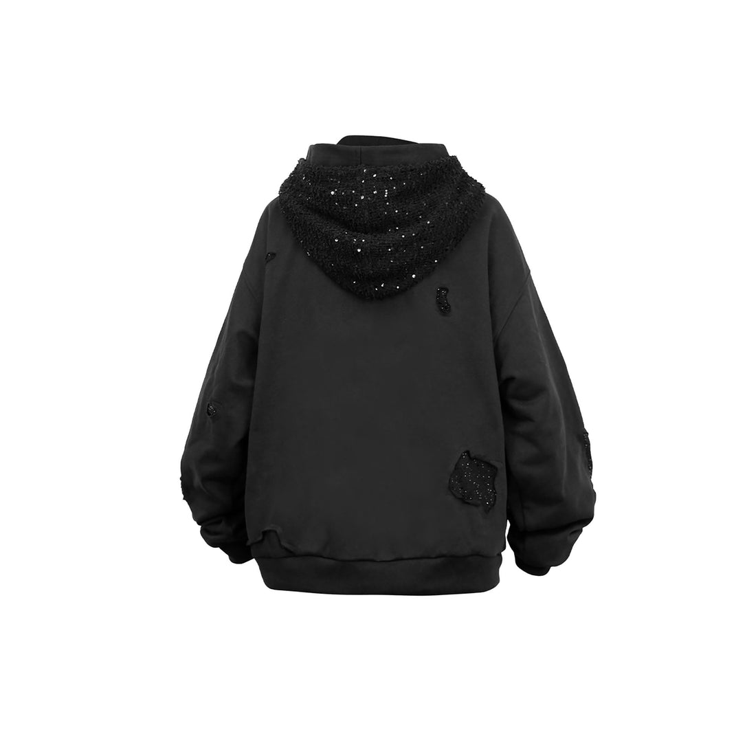 RELABEL Detachable Diamond Layered Hood Jacket-Jacket-XS (Preorder)-Free Shipping Leatheretro