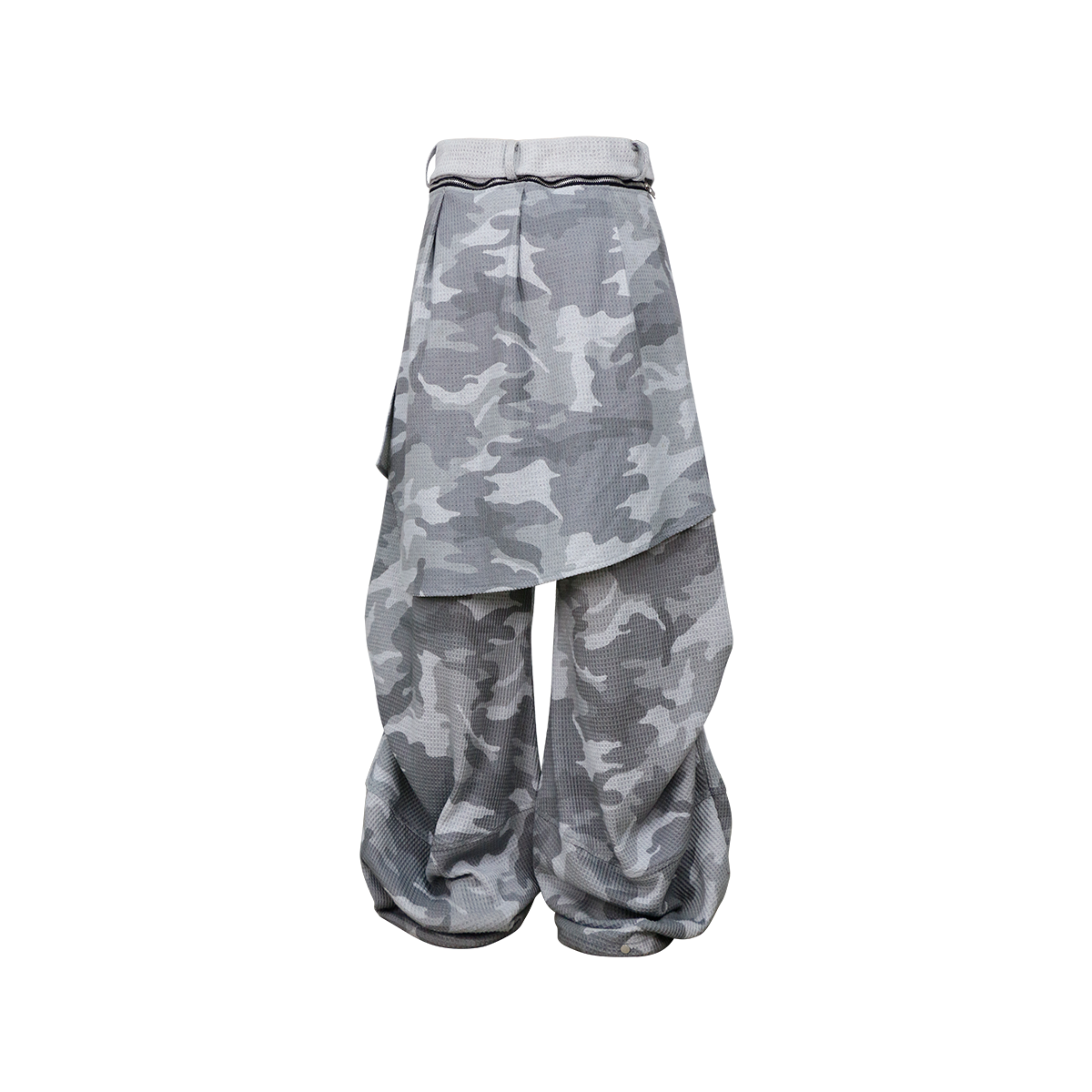 RELABEL Camo Waffle Inverted Waist Sweatpants-Pants-XS (Preorder)-Free Shipping Leatheretro