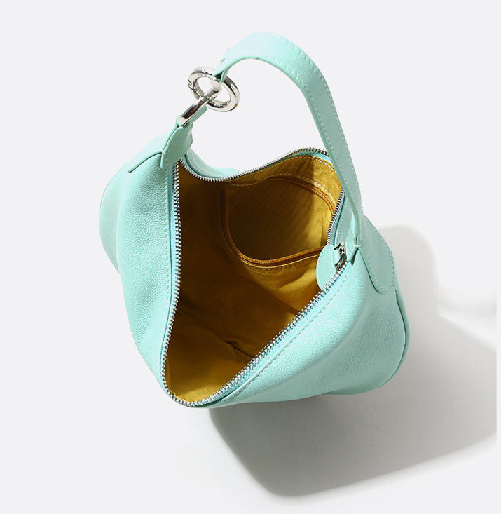 Chic Women's Genuine Leather Shoulder Bag-Handbags-Black-Free Shipping Leatheretro