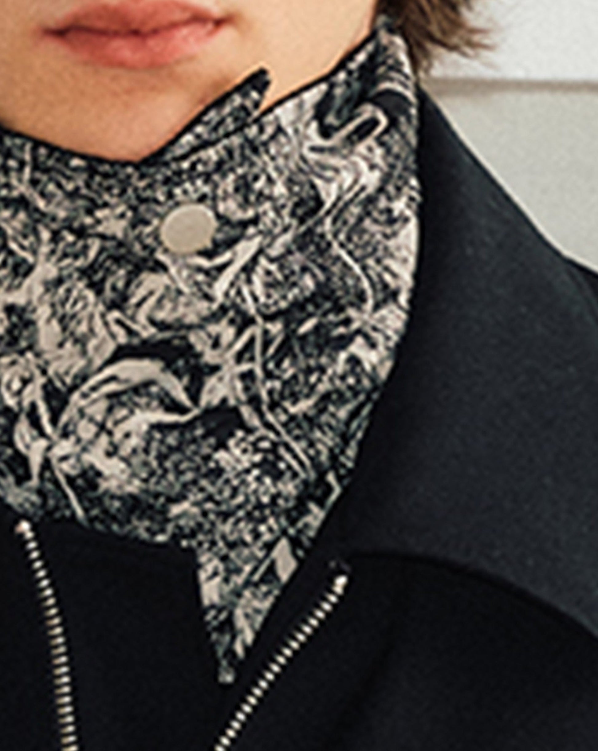 KREATE Reversible Full Print Snap Scarf-Accessories-One Size-Free Shipping Leatheretro
