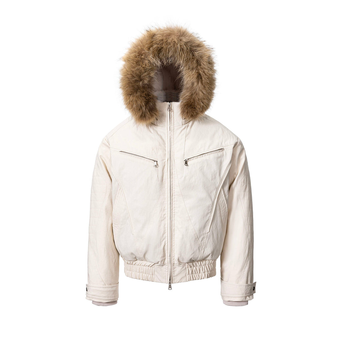 CATSSTAC Detachable Hood Down Jacket-Jacket-S (Preorder)-Black-Free Shipping Leatheretro