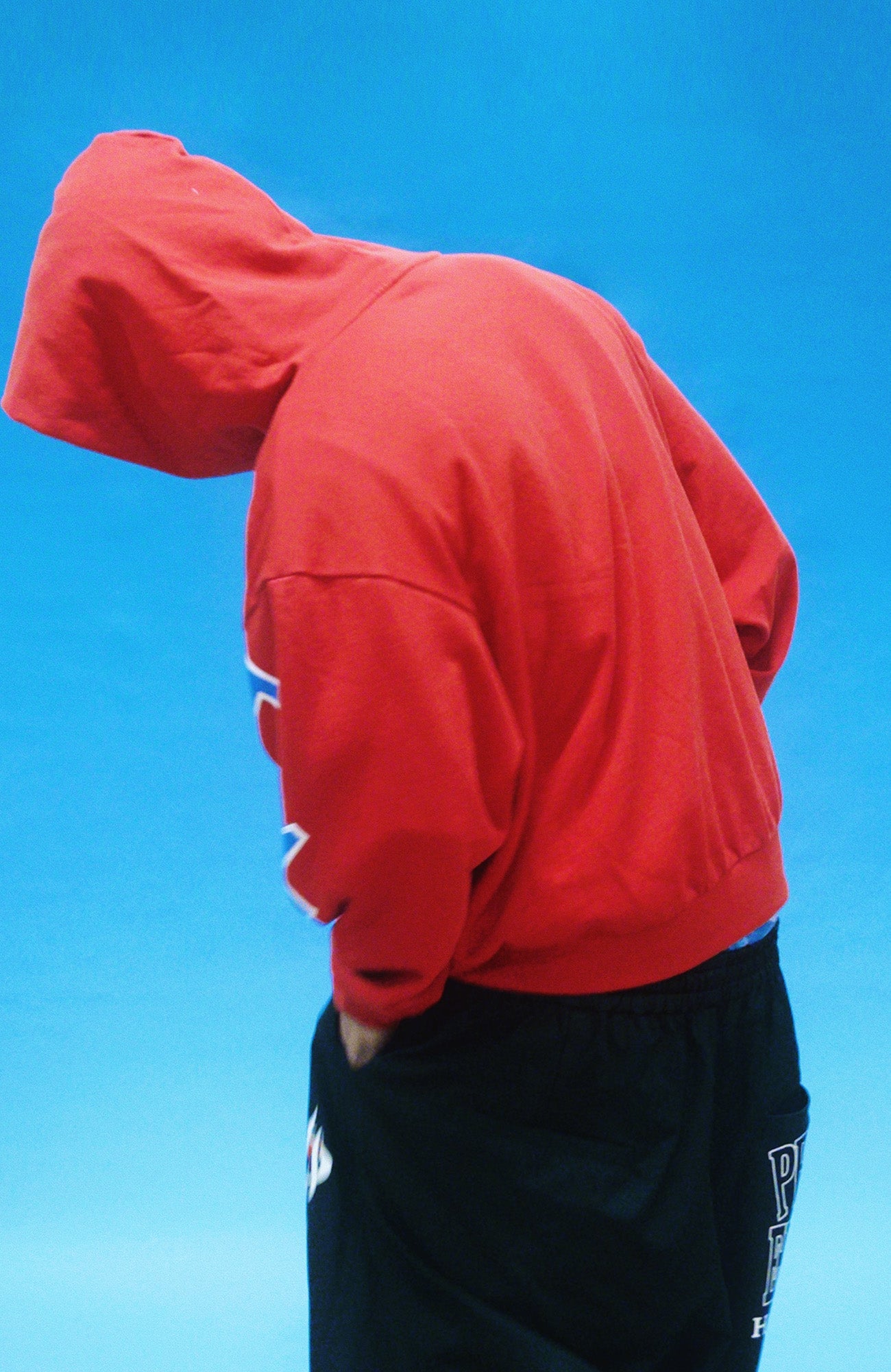EVETS Foam Print Graphic Hoodie-Jacket-S-Red-Free Shipping Leatheretro