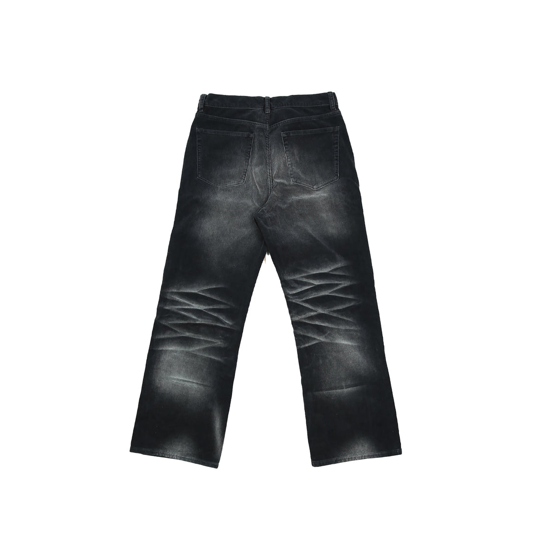 TRECLUB Washed Straight-Leg Corduroy Trousers-Pants-S (Preorder)-Free Shipping Leatheretro