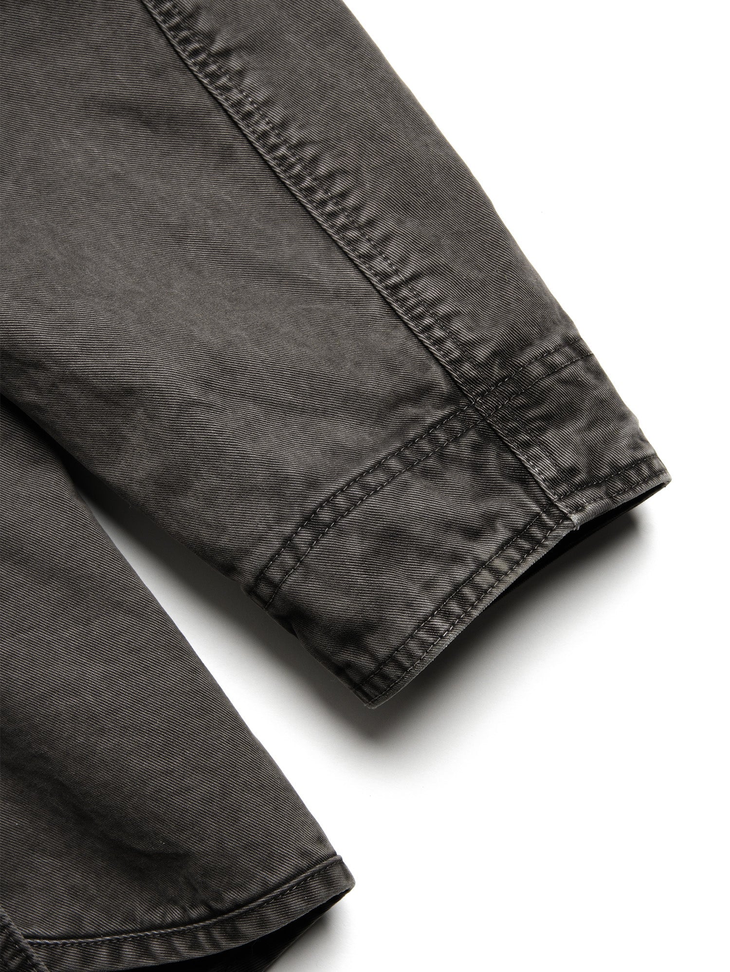 NEIGBORL Washed Frog-Closure Stand-Collar Jacket-Jacket-M-Dark Gray-Free Shipping Leatheretro