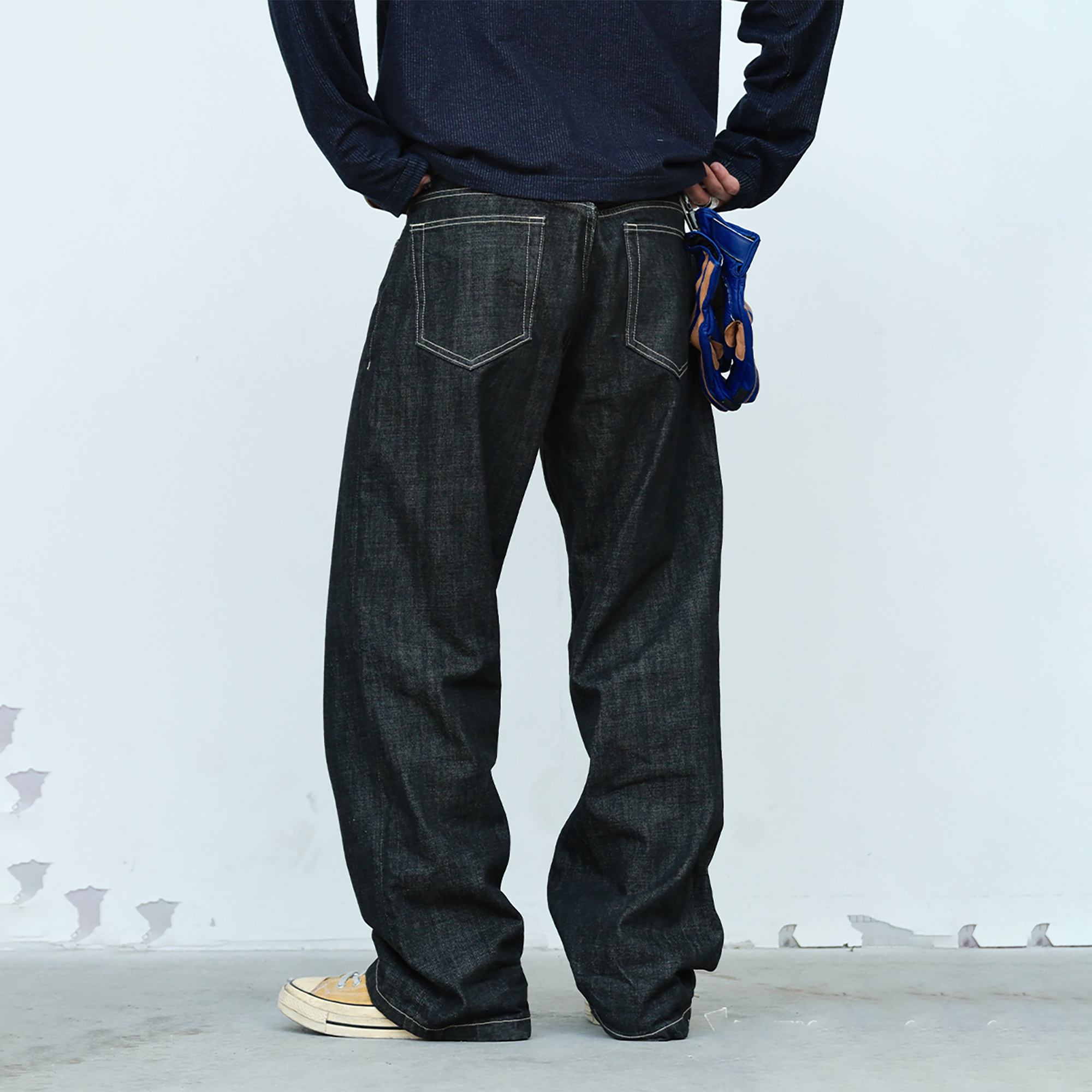 NEIGBORL Essential Raw Denim-Pants-S (Preorder)-Free Shipping Leatheretro