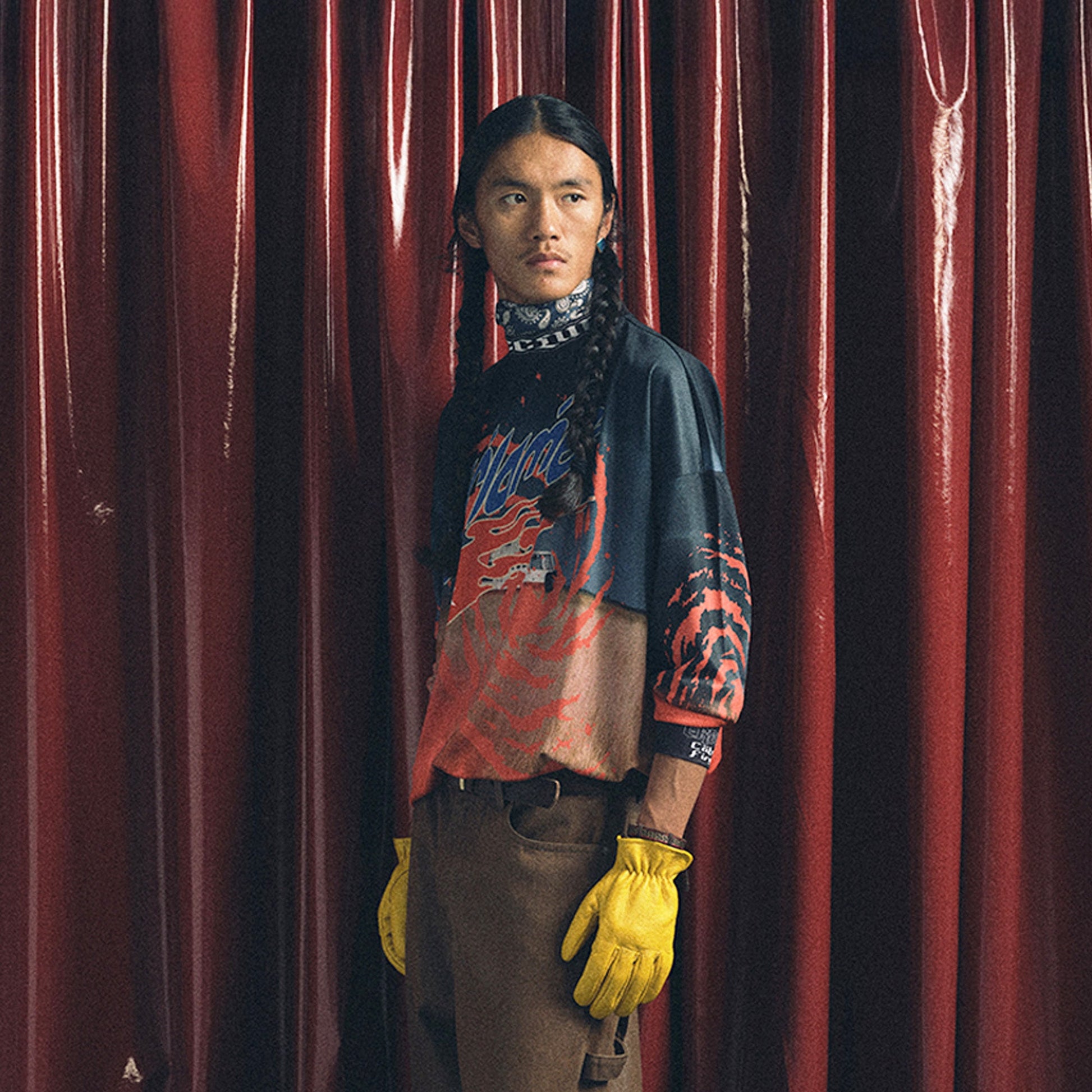 TRECLUB Contrast Swirl Full-Printed Long-Sleeve Jersey-L/S Tee-S-Free Shipping Leatheretro