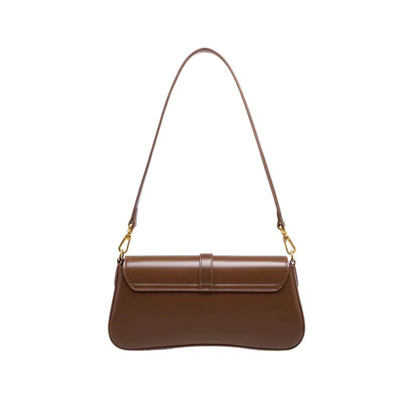 Casual Mini Purse for Everyday Use Fashion Handbag-Handbags-Coffee-Free Shipping Leatheretro