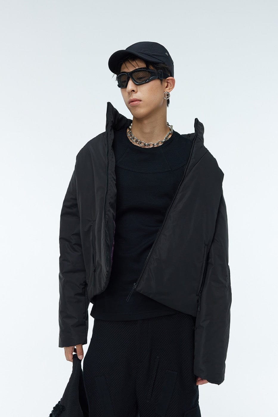 WHISTLEHUNTER Splash-Proof Cotton Padded Jacket-Jacket-S-Free Shipping Leatheretro