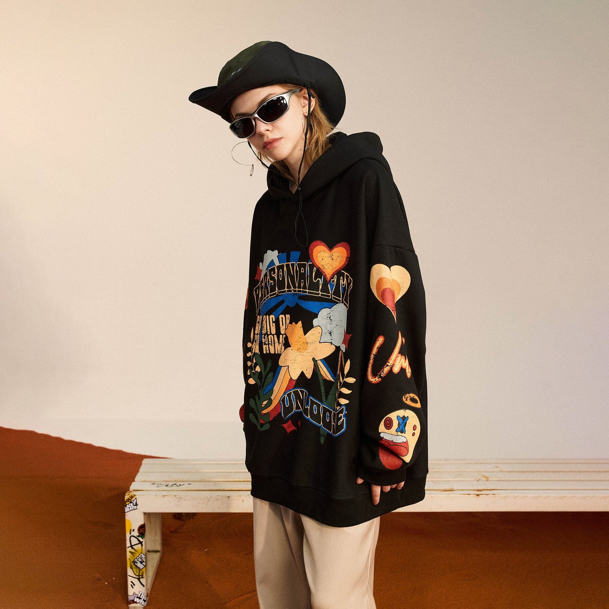 OVDY The Color Dopamine Hoodie-Hoodie-S-Free Shipping Leatheretro