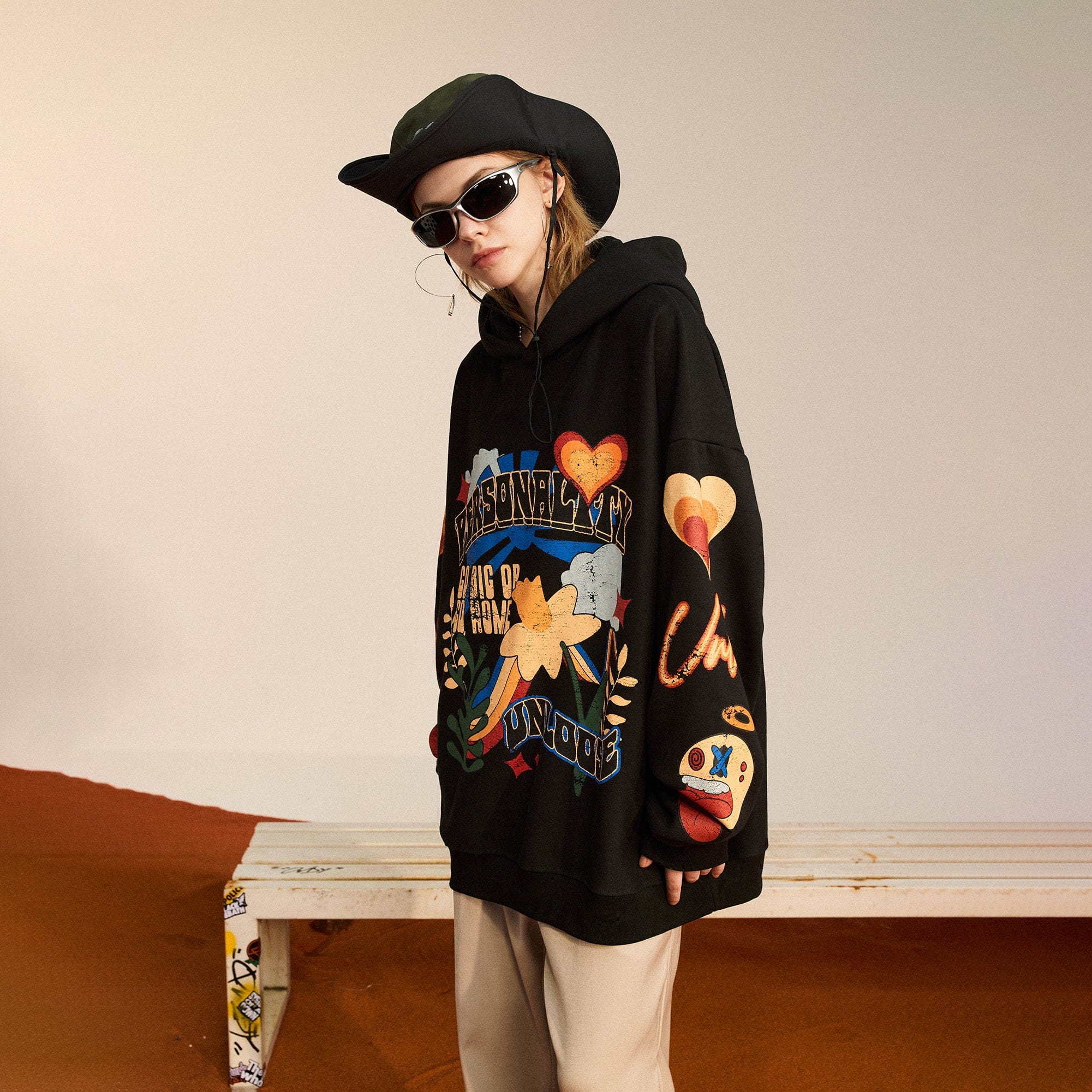 OVDY The Color Dopamine Hoodie-Hoodie-S-Free Shipping Leatheretro