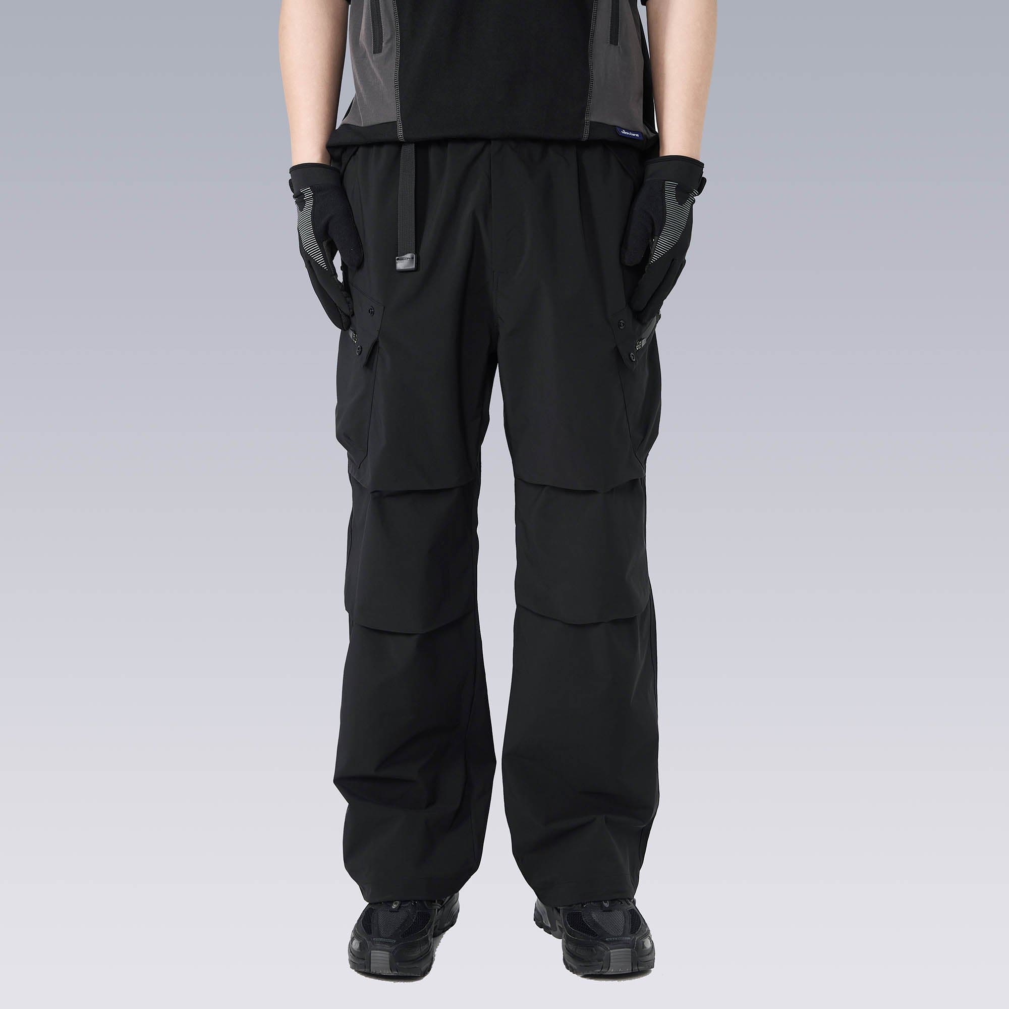 SILENSTORM Multi-Pocket Drawstring Crinkled Pants-Pants-S-Free Shipping Leatheretro
