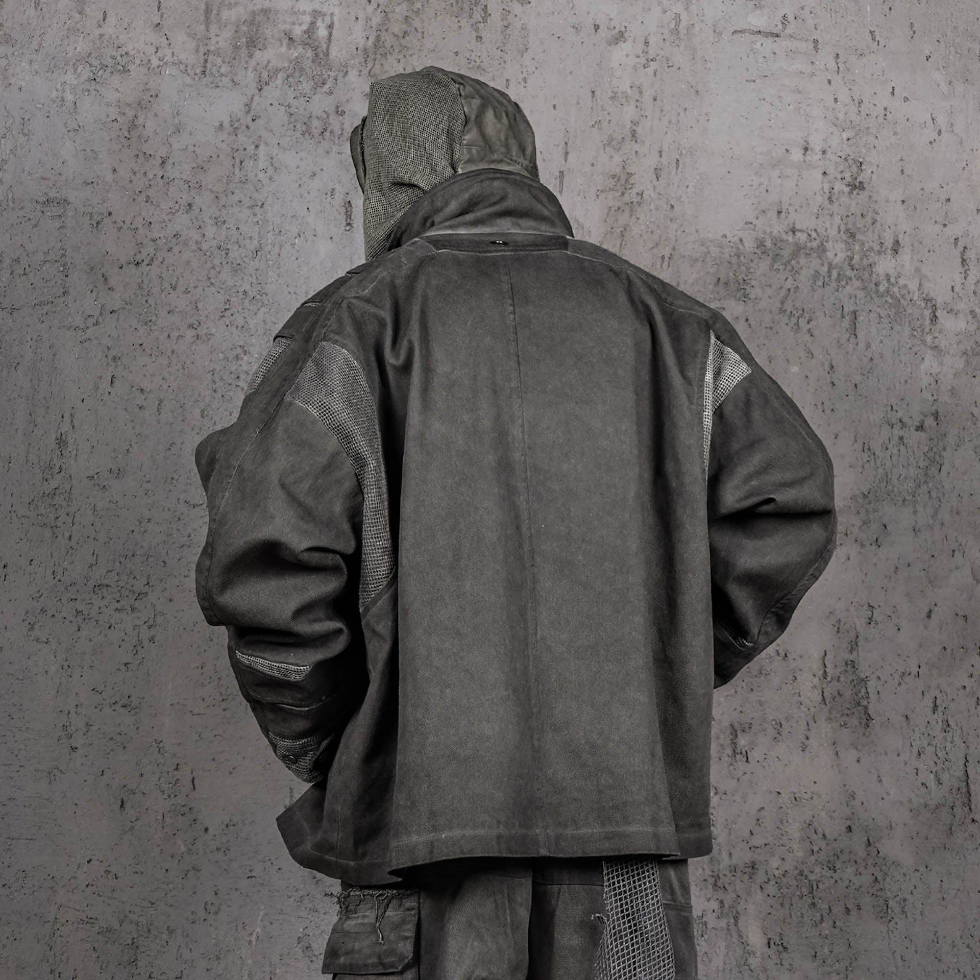 UNDERWATER Scavenger Heavyduty Mesh Oversized Jacket-Jacket-S-Free Shipping Leatheretro