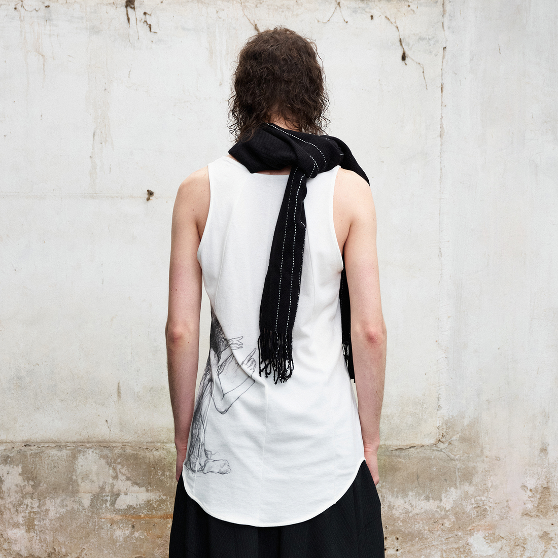 ILNya Nieternite Nifutur Spliced Graphic Tank Top-Tank Top-S (0)-Free Shipping Leatheretro