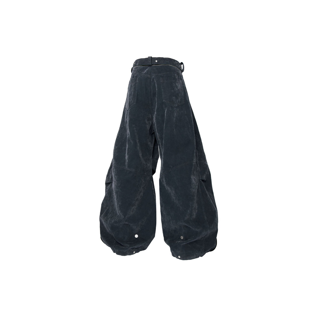 RELABEL Velour Zip-Hem Oversized Jeans-Jeans-XS-Free Shipping Leatheretro